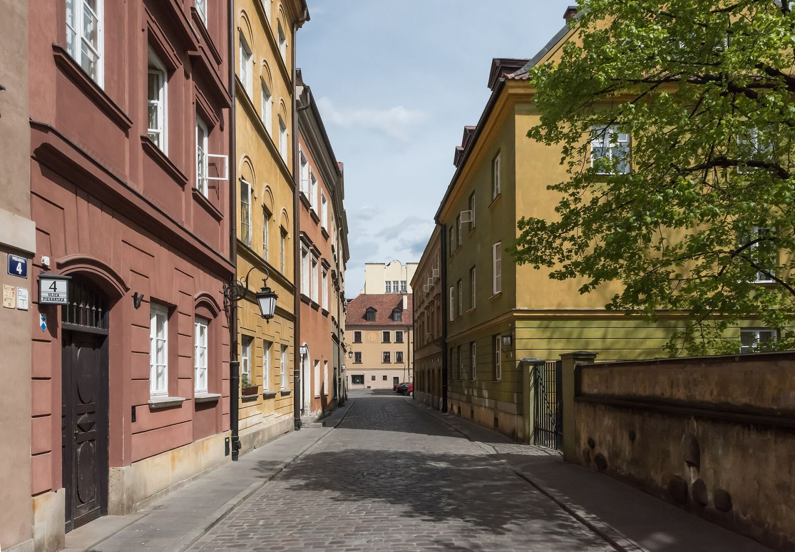 Założenie urbanistyczne ulicy Piekarskiej, Warszawa