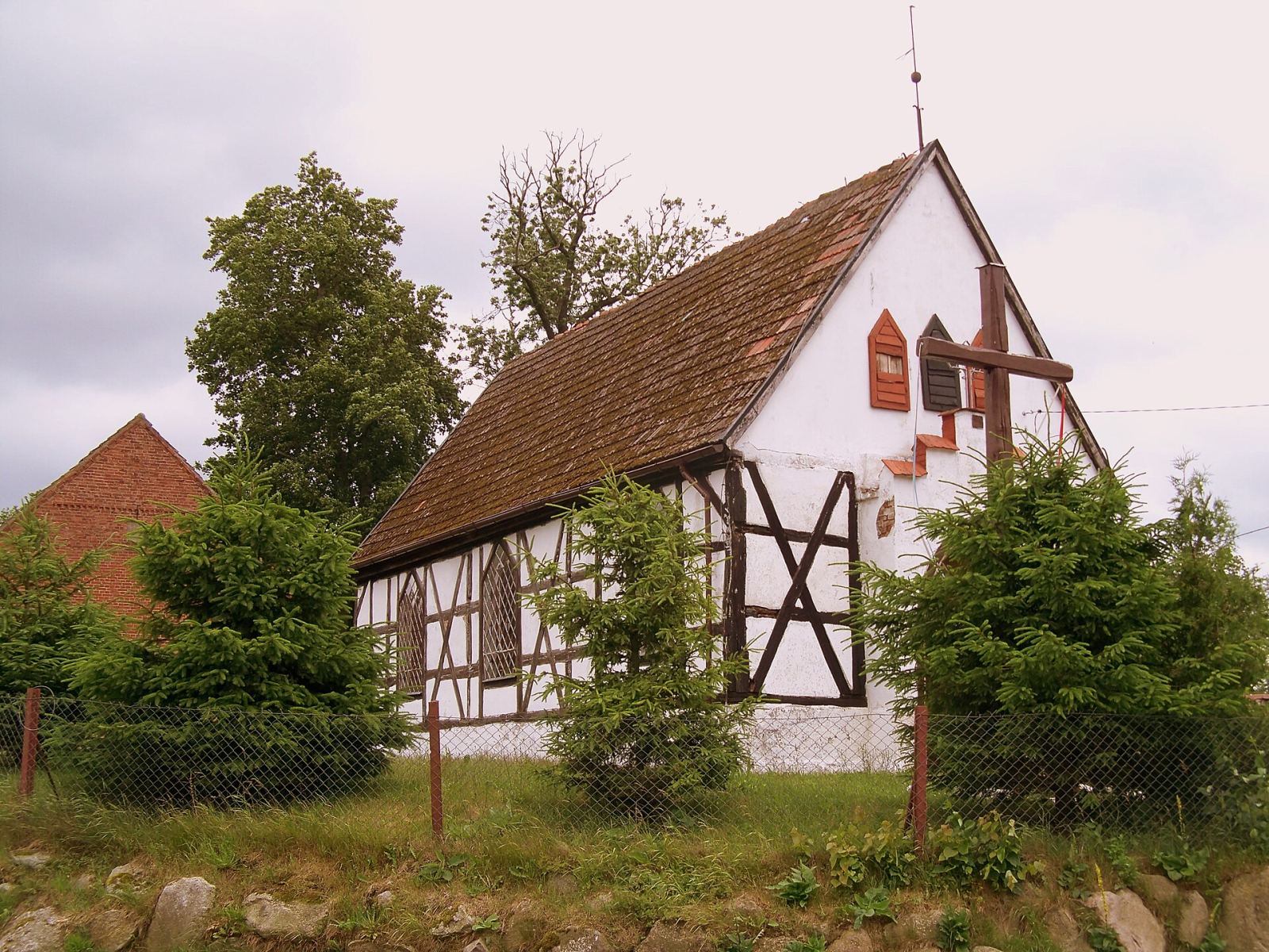 Kościół ewangelicki, ob. rzymskokatolicki filialny pw. Chrystusa Króla, Pomianowo