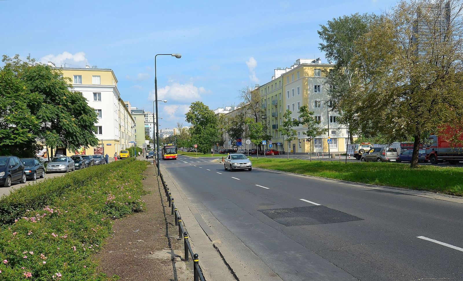 Założenie urbanistyczne ulicy Leszno, Warszawa