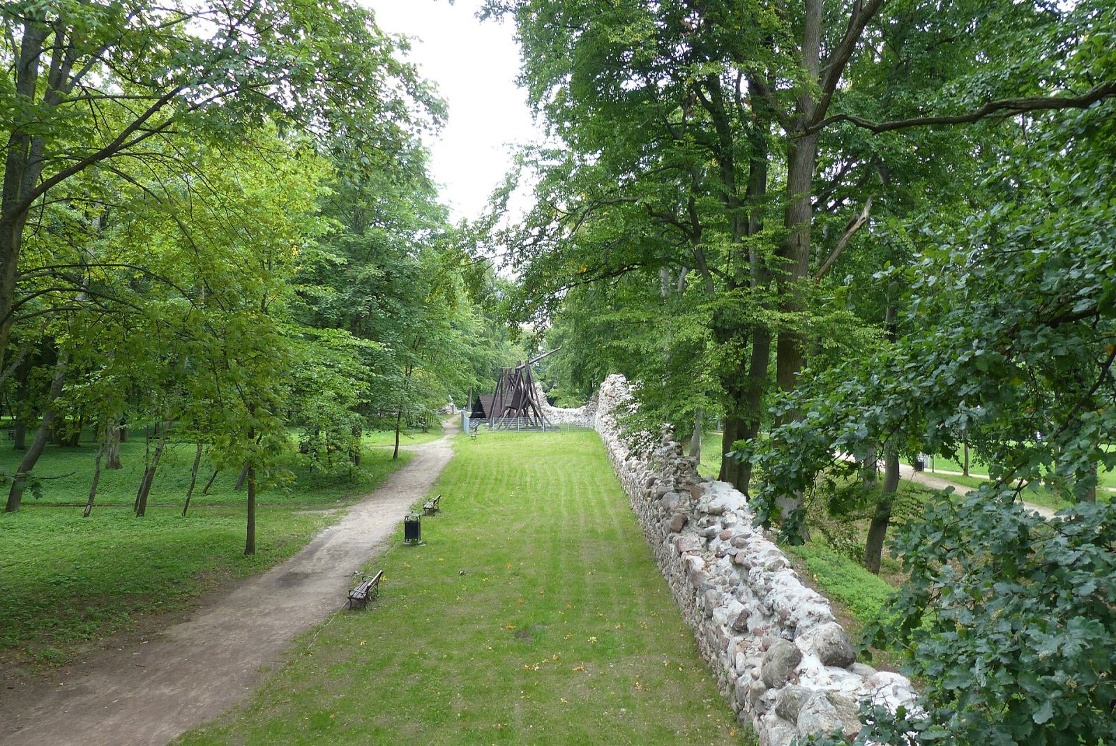Park miejski, tzw. Lasek Luizy, Człuchów