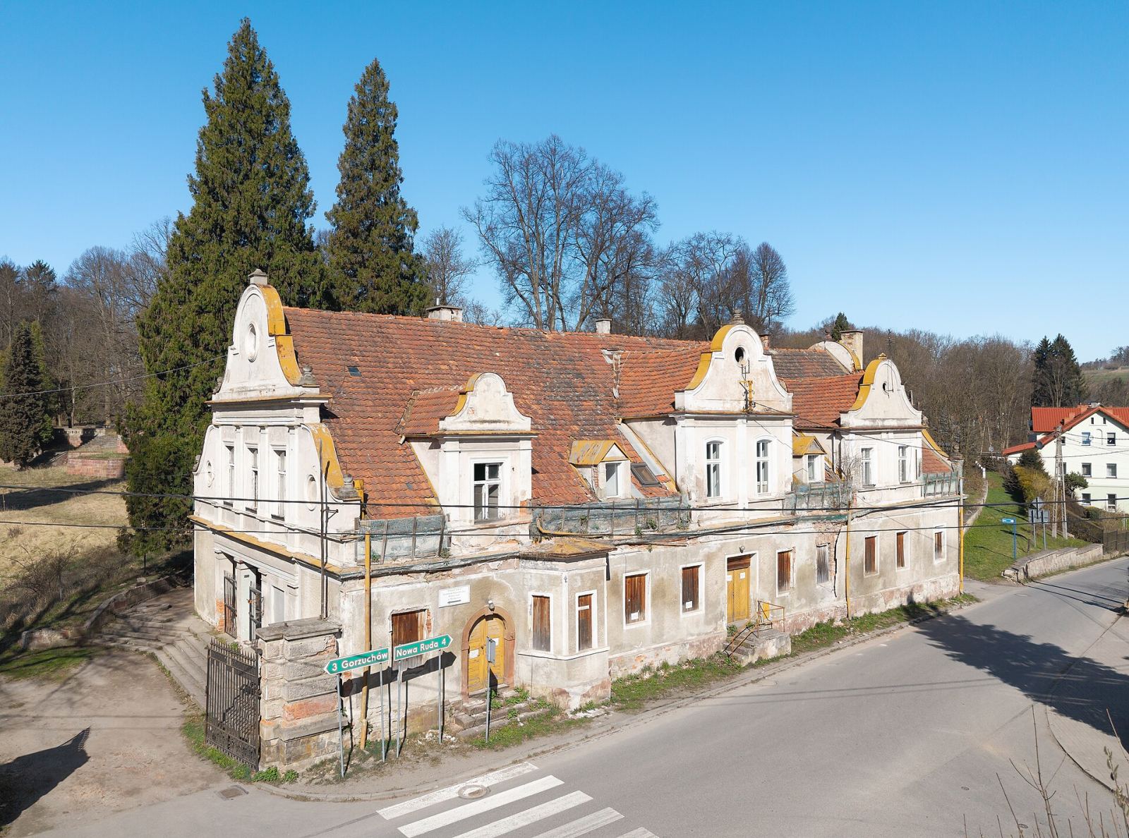 D, oficyna pałacowa, Bożków
