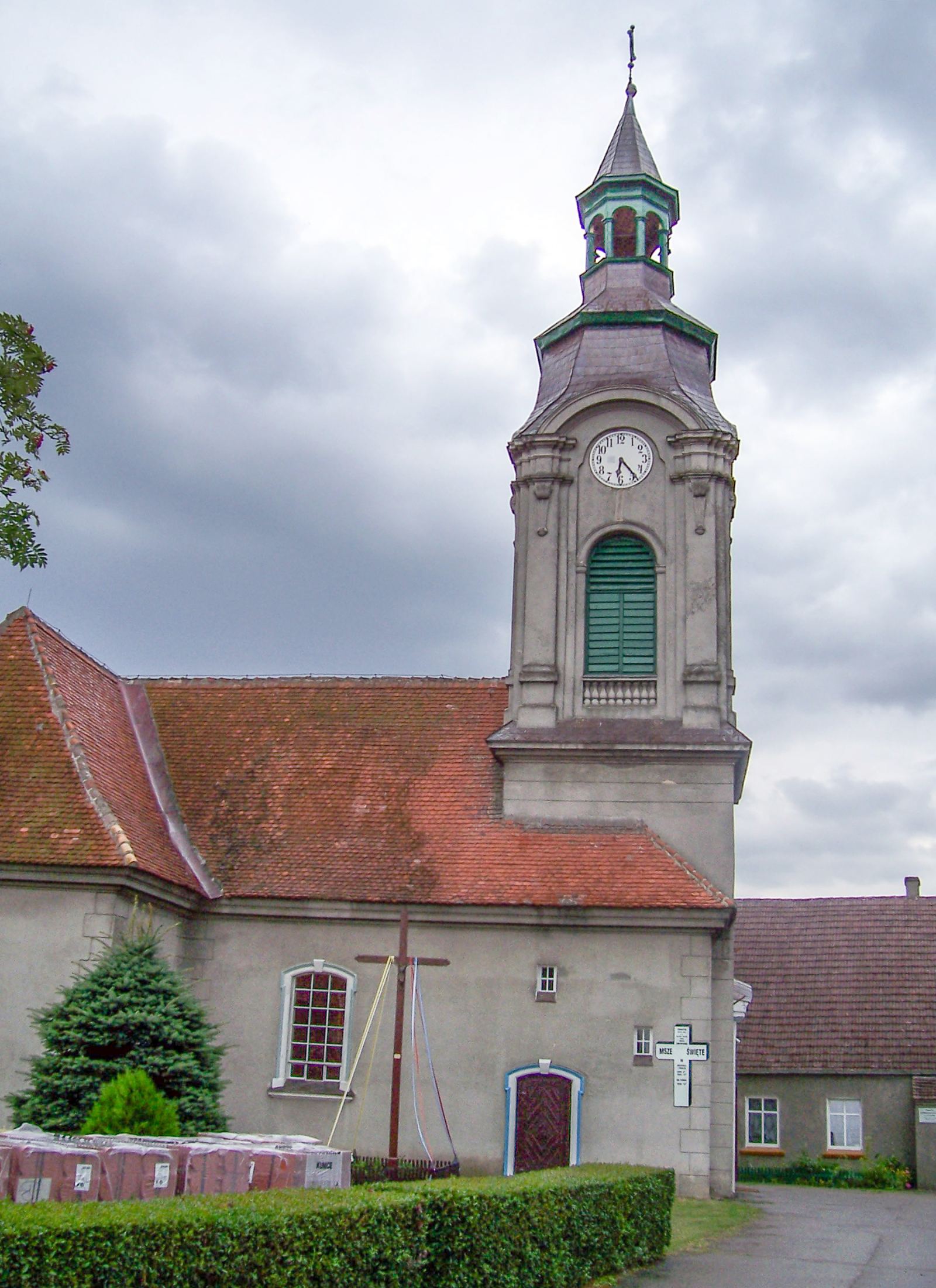Kościół ewangelicki, ob. rzymskokatolicki pw. Najświętszego Serca Jezusowego, Chłopowo