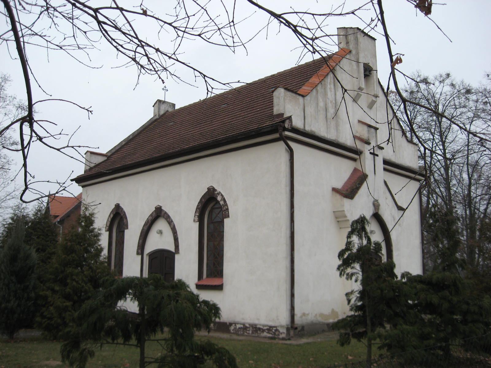 Kaplica cmentarna, Ligota Dolna