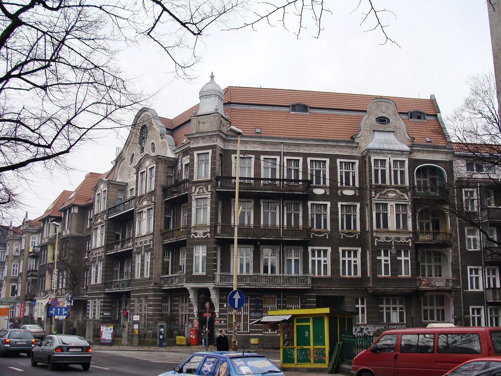 Kamienica, ob. poczta, Szczecin