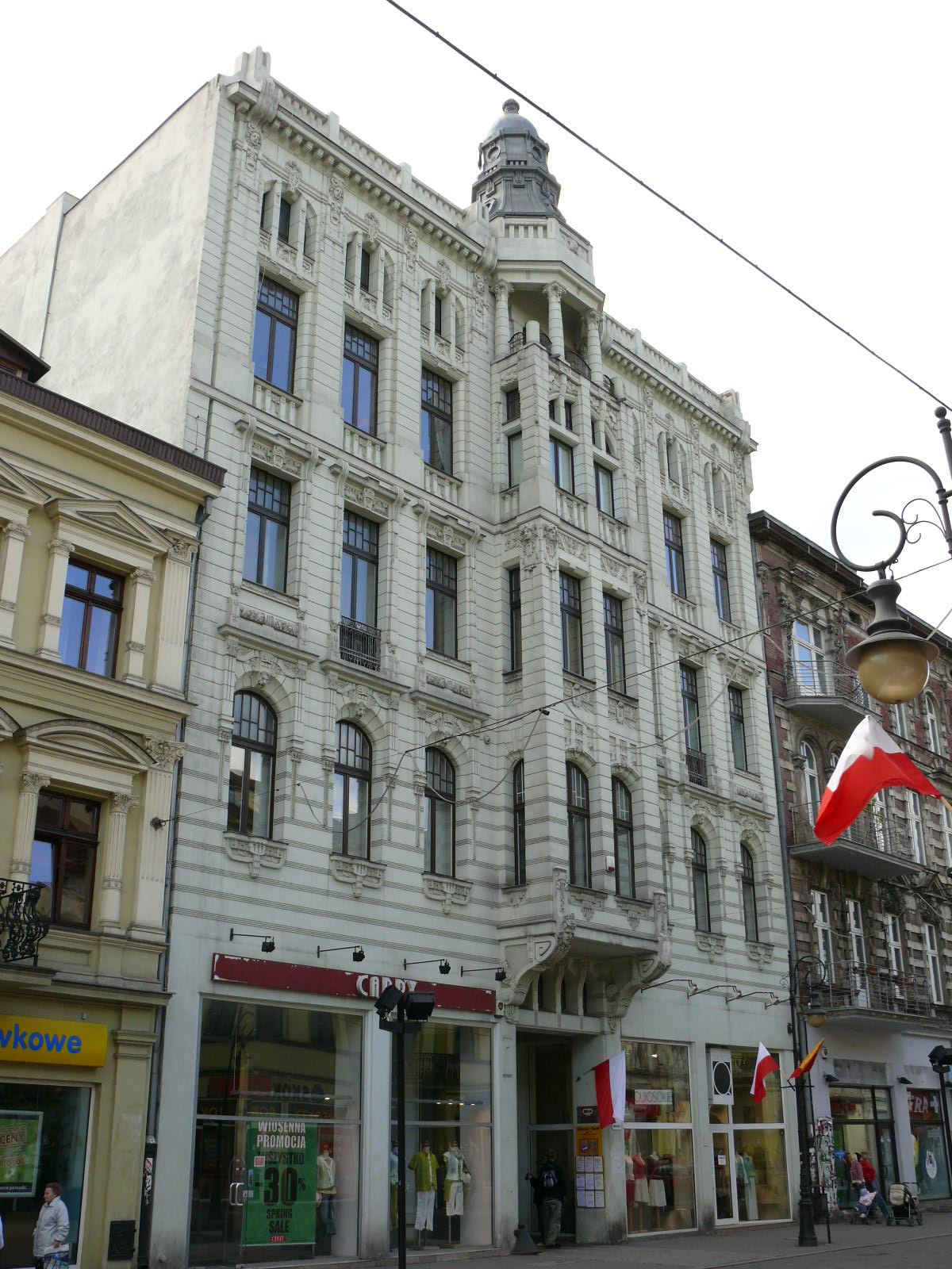 Kamienica, Łódź