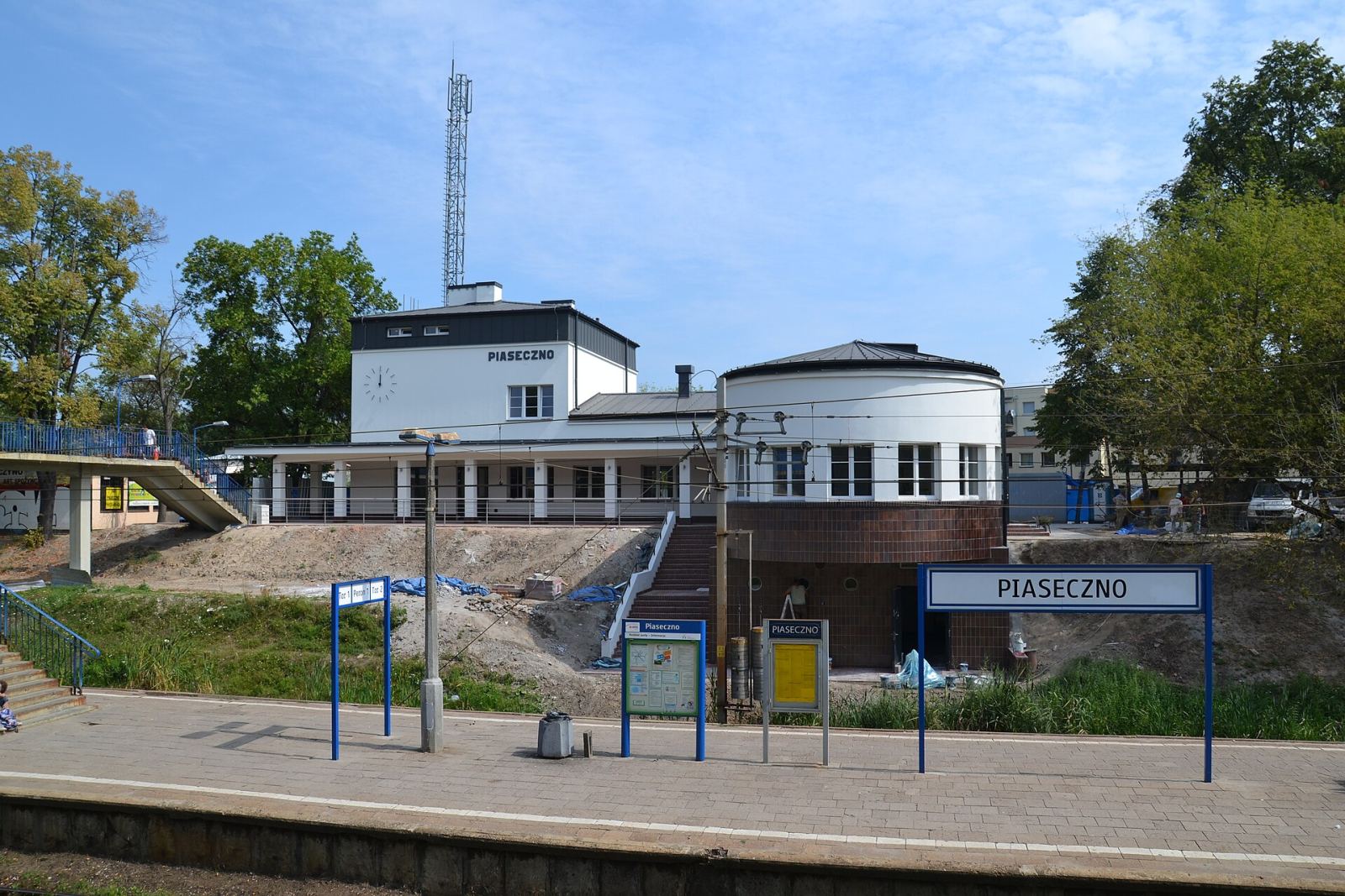 Budynek dworca kolejowego, Piaseczno