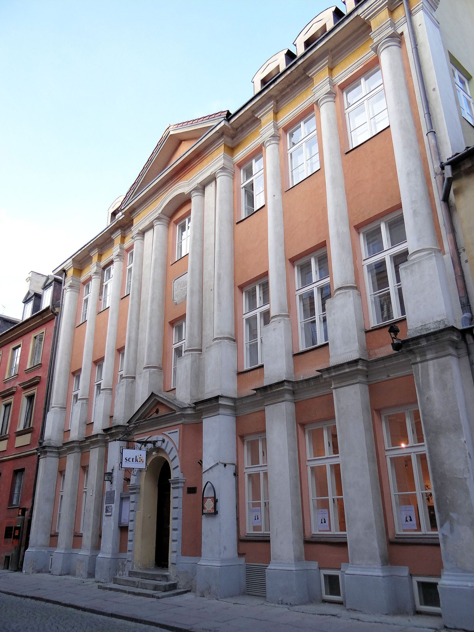 Gimnazjum jezuickie, ob. kamienica, Warszawa