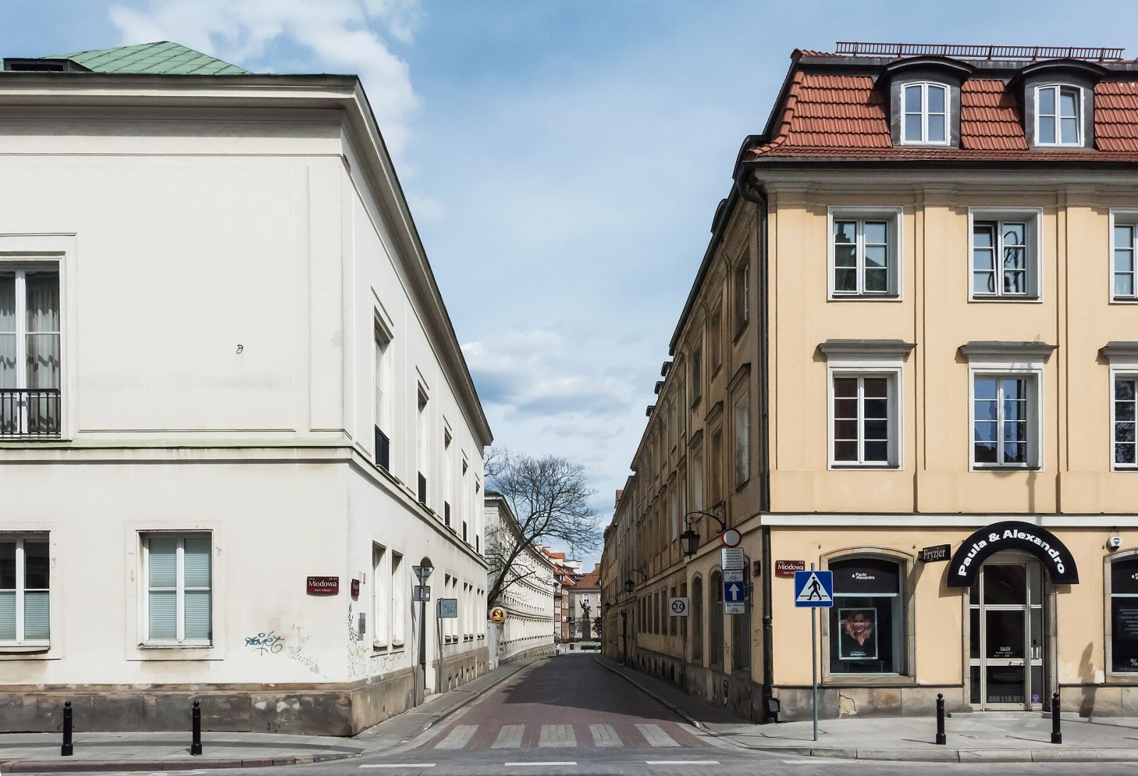 Założenie urbanistyczne ulicy Kapitulnej, Warszawa