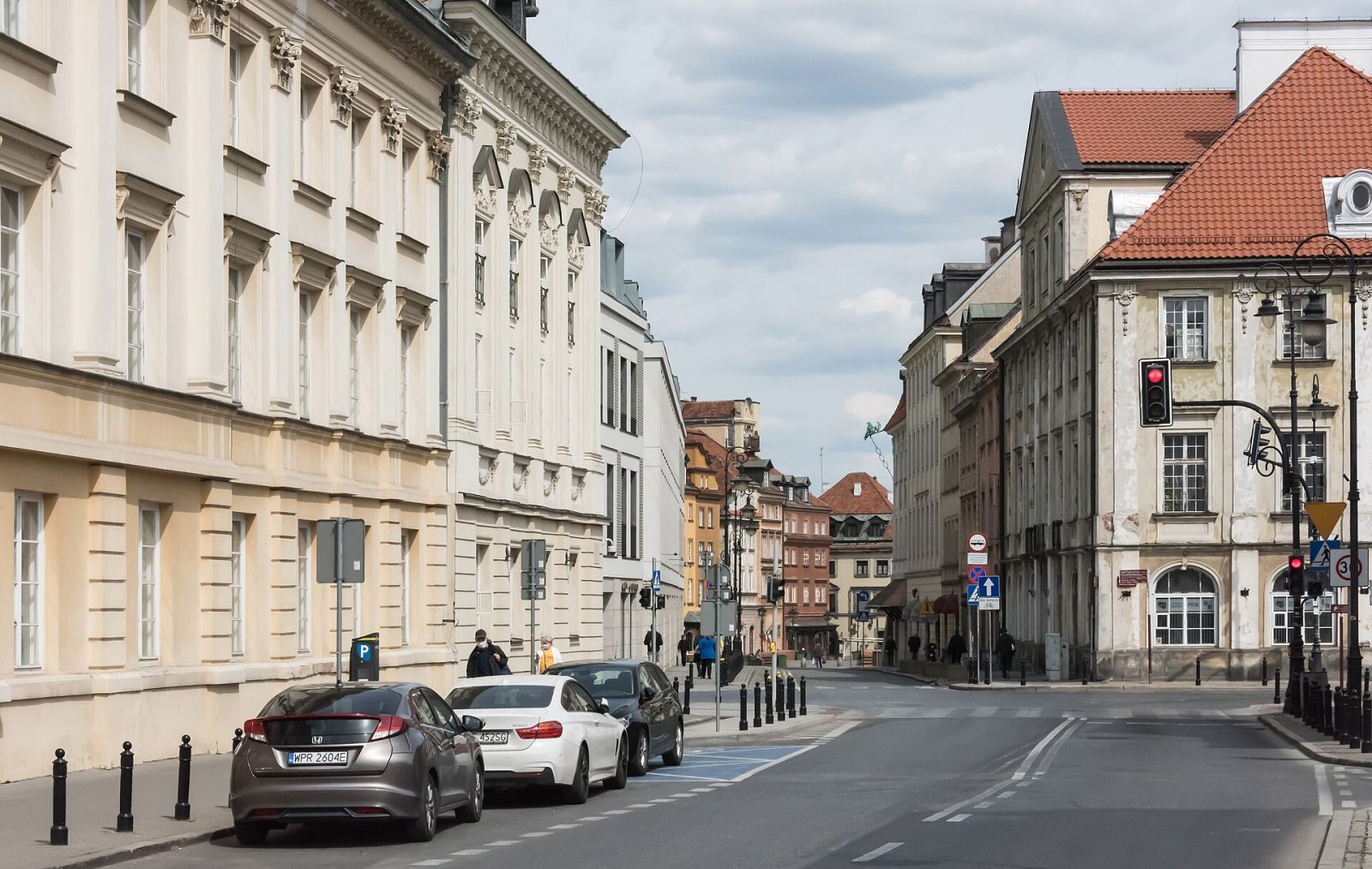Założenie urbanistyczne ulicy Senatorskiej, Warszawa