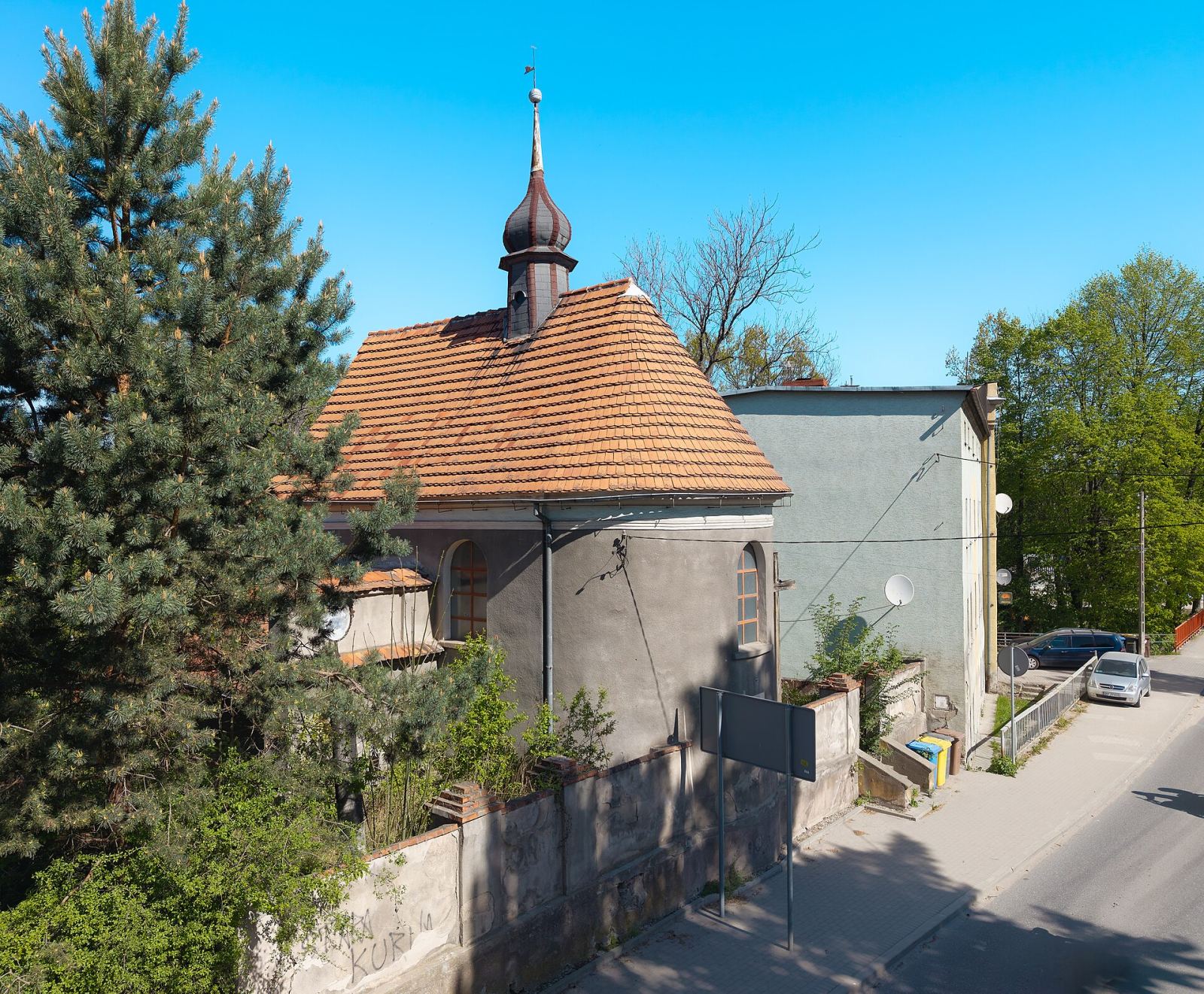 Kaplica pw. św. Mikołaja, ob. kościół zielonoświątkowy pw. św. Mikołaja, Paczków