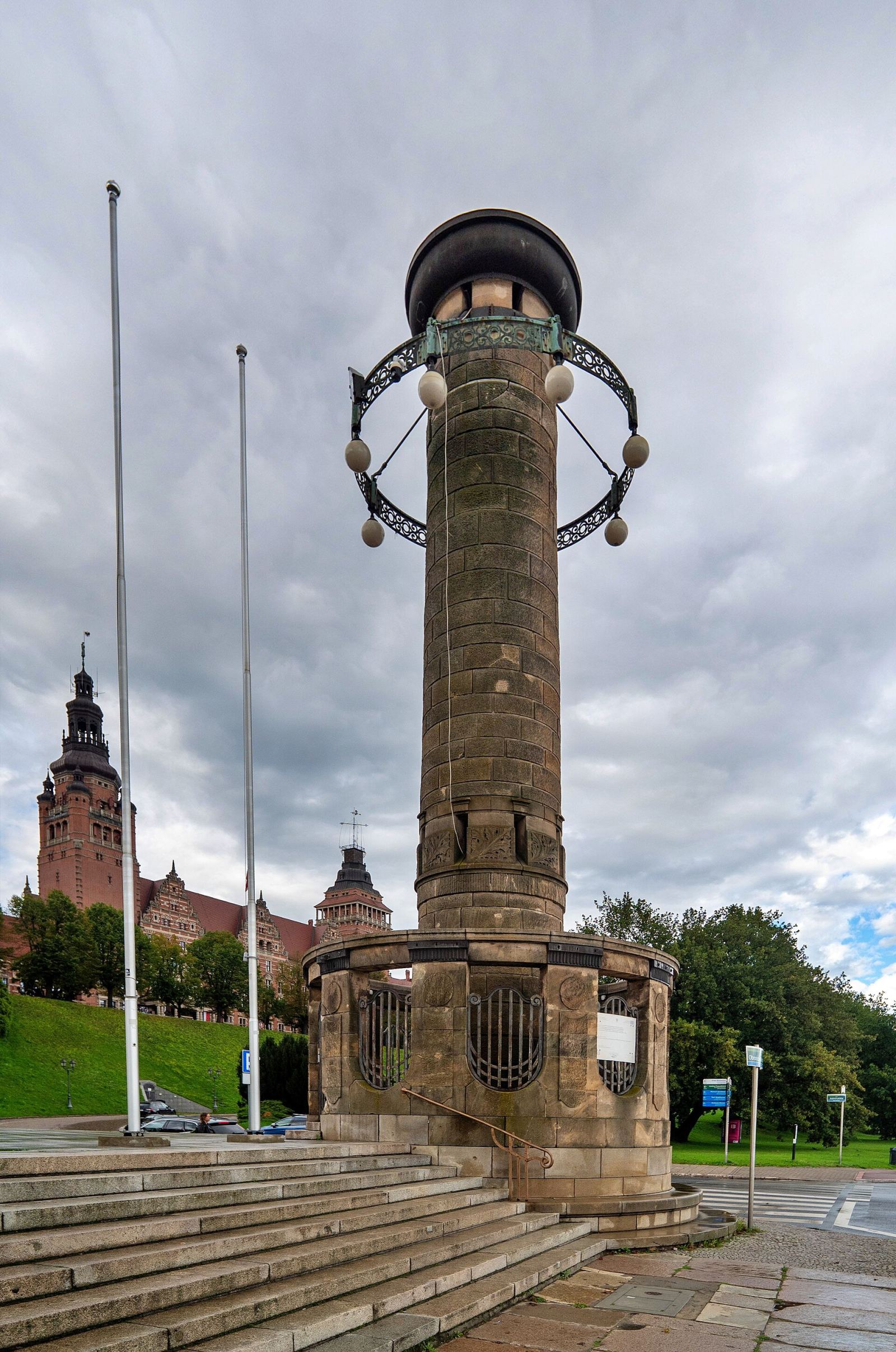 Latarnia oświetleniowa północna, Szczecin