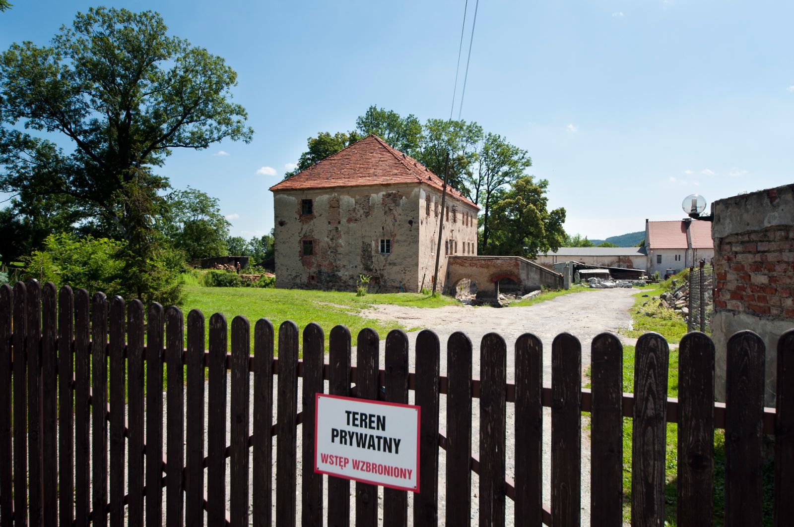 Dwór, Będkowice