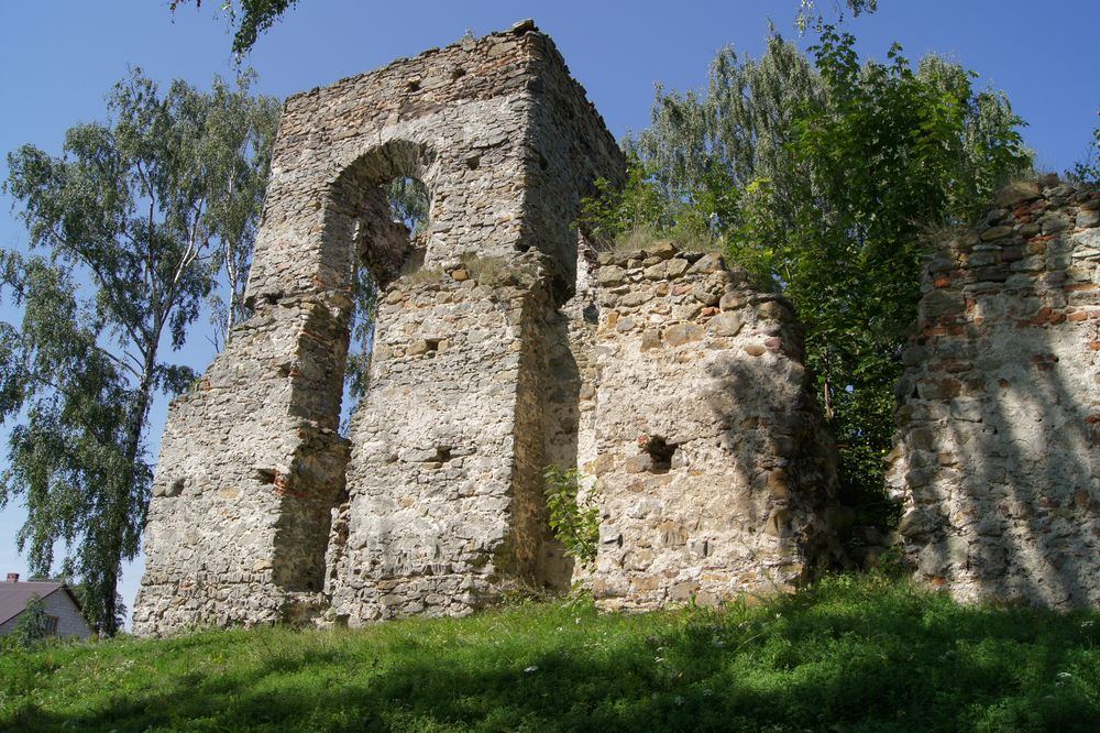 Ruina zboru ariańskiego, Łapczyna Wola