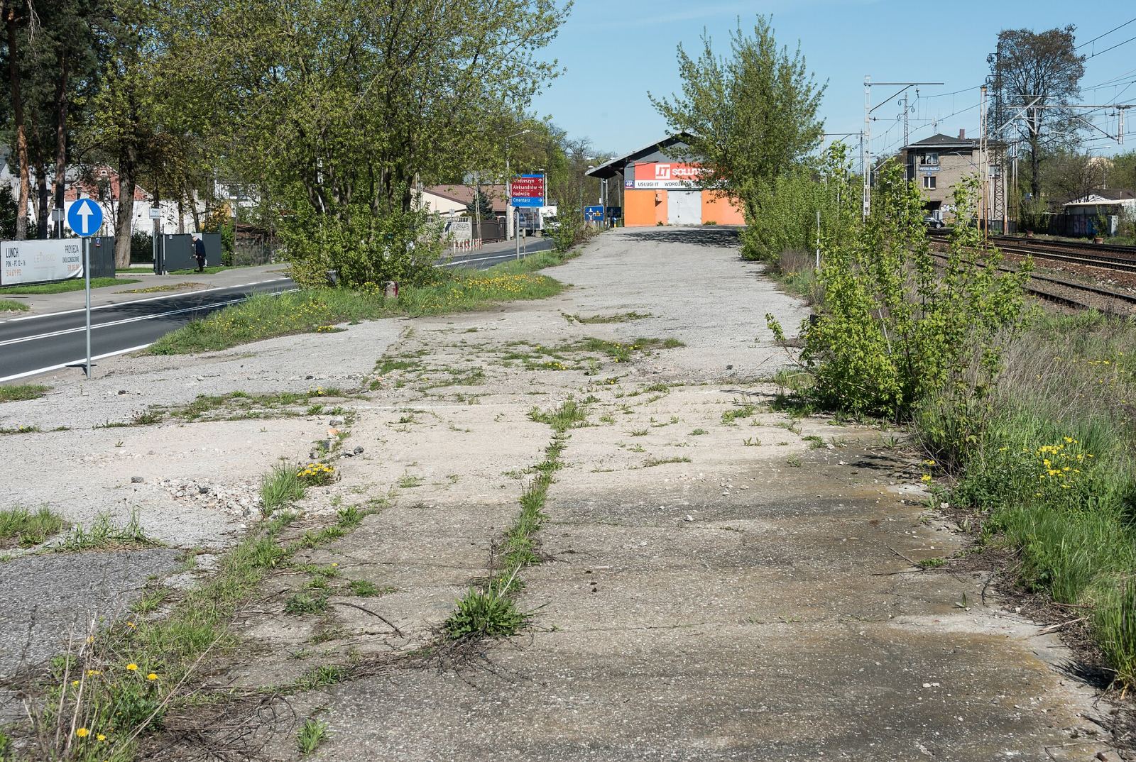 Rampa kolejowa, Warszawa