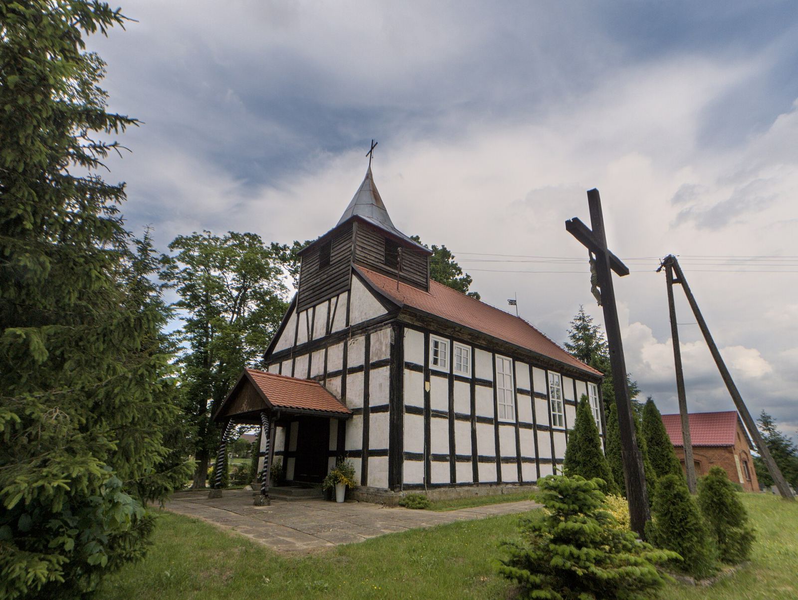 Kościół ewangelicki, ob. rzymskokatolicki filialny pw. św. Wojciecha, Sępolno Wielkie