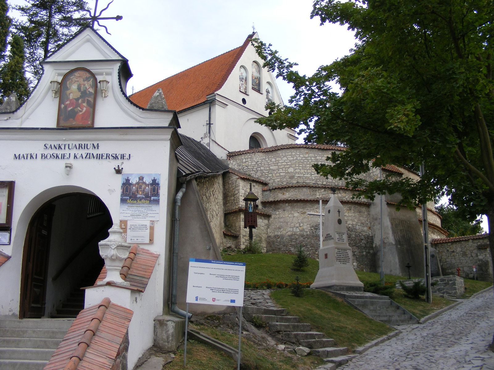 Ogrodzenie cmentarza kościelnego z bramą, Kazimierz Dolny