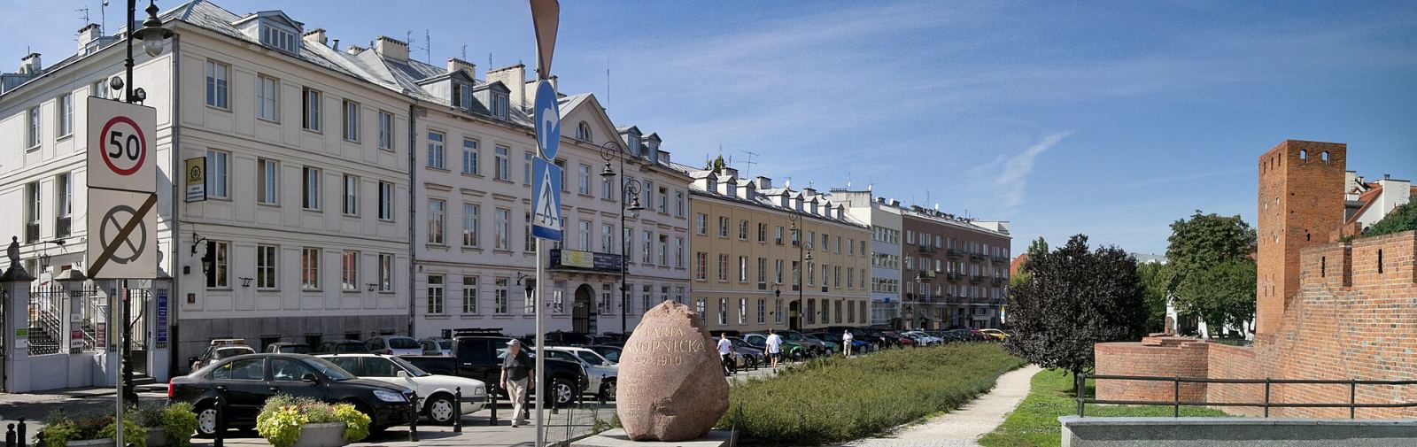 Założenie urbanistyczne ulicy Podwale, Warszawa