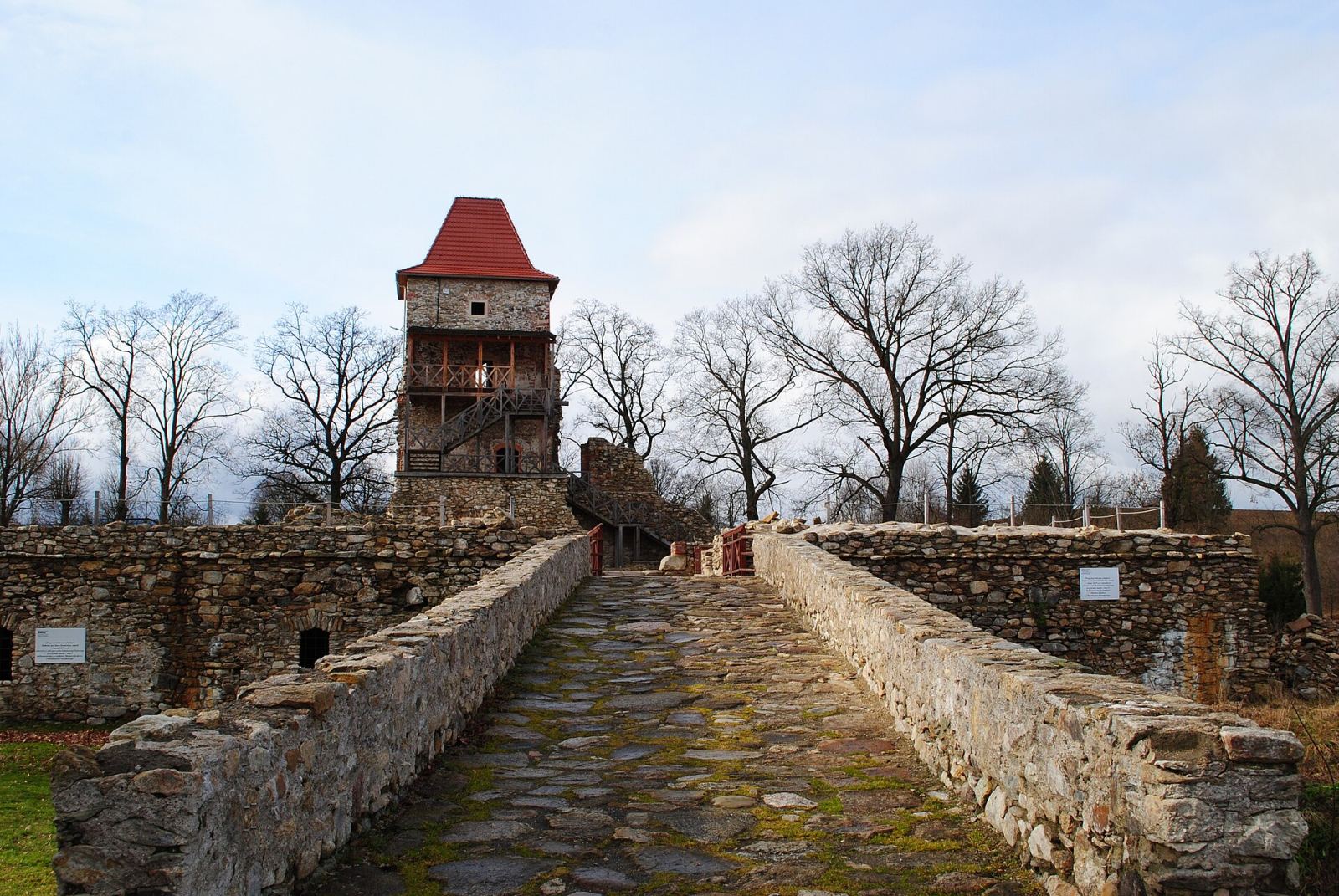 Ruina zamku, Stara Kamienica