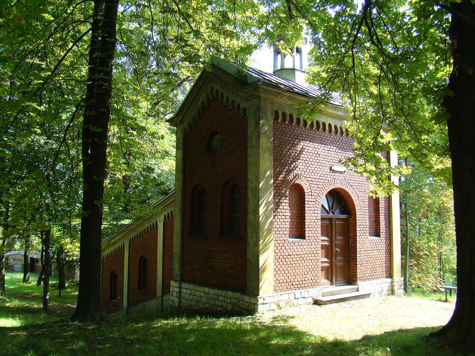Kaplica Gradusy - schody symbolizujące schody w pretorium Piłata, Piekary Śląskie