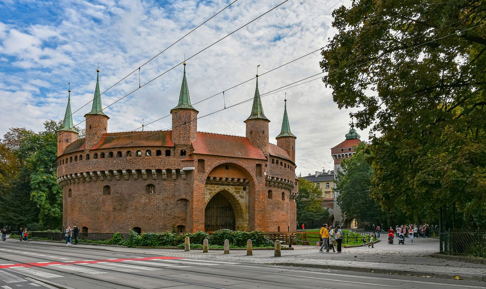Barbakan, Kraków