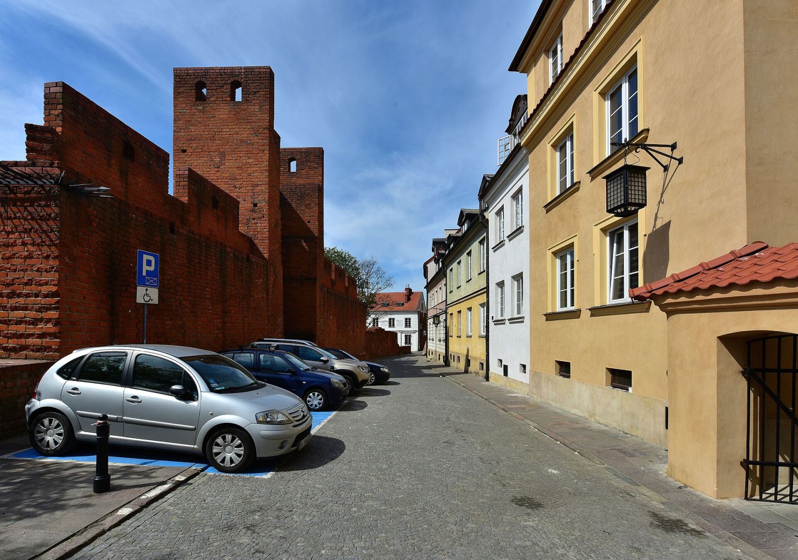 Założenie urbanistyczne ulicy Rycerskiej, Warszawa
