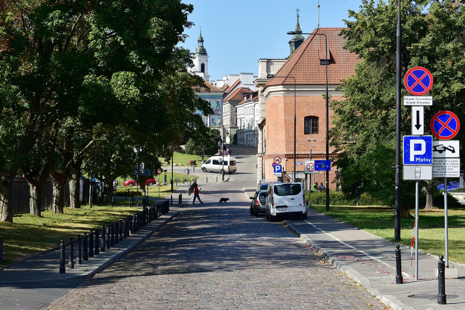 Założenie urbanistyczne ulicy Boleść, Warszawa