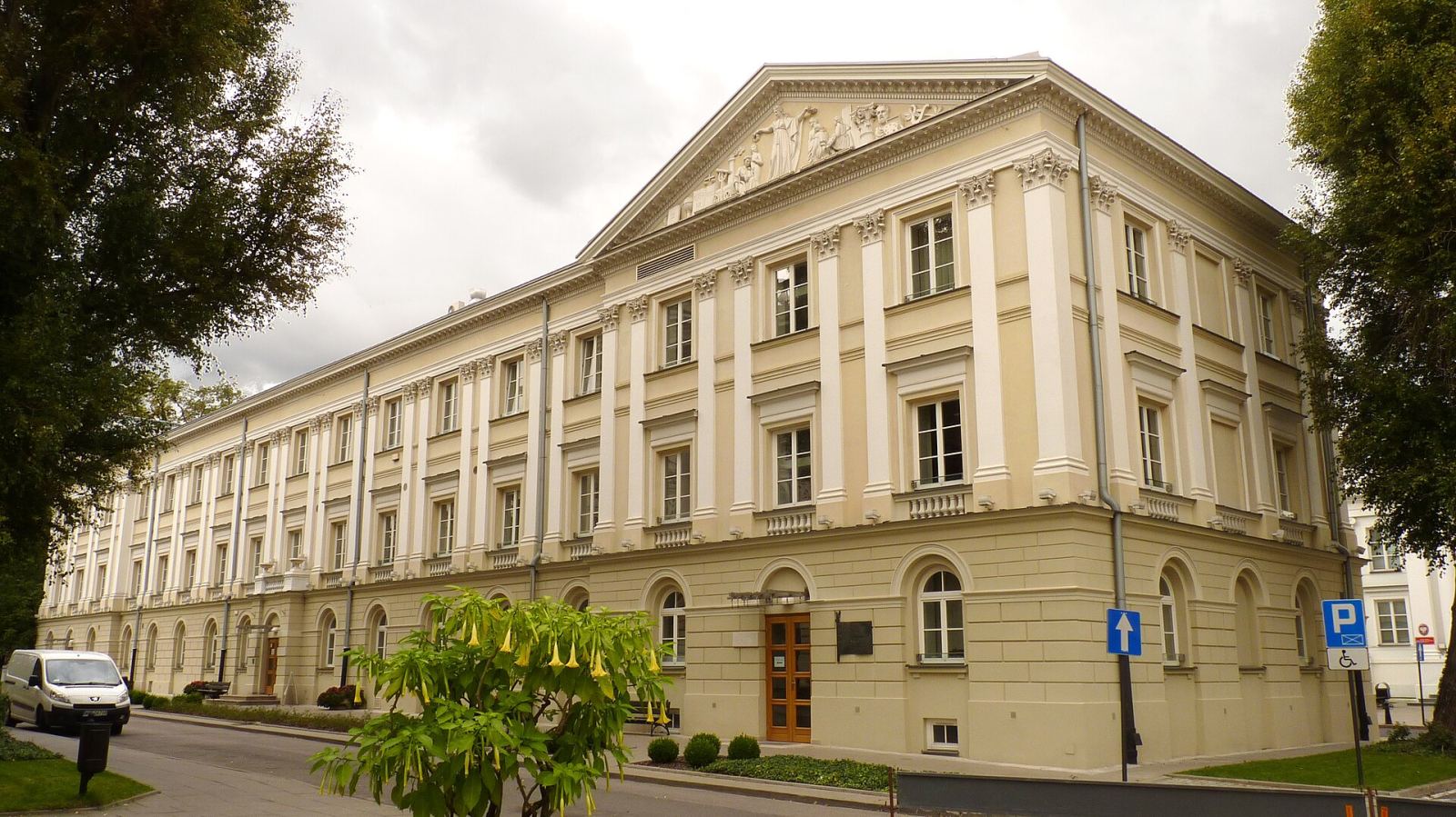 Gmach Poseminaryjny, ob. Wydział Prawa i Administracji, Warszawa