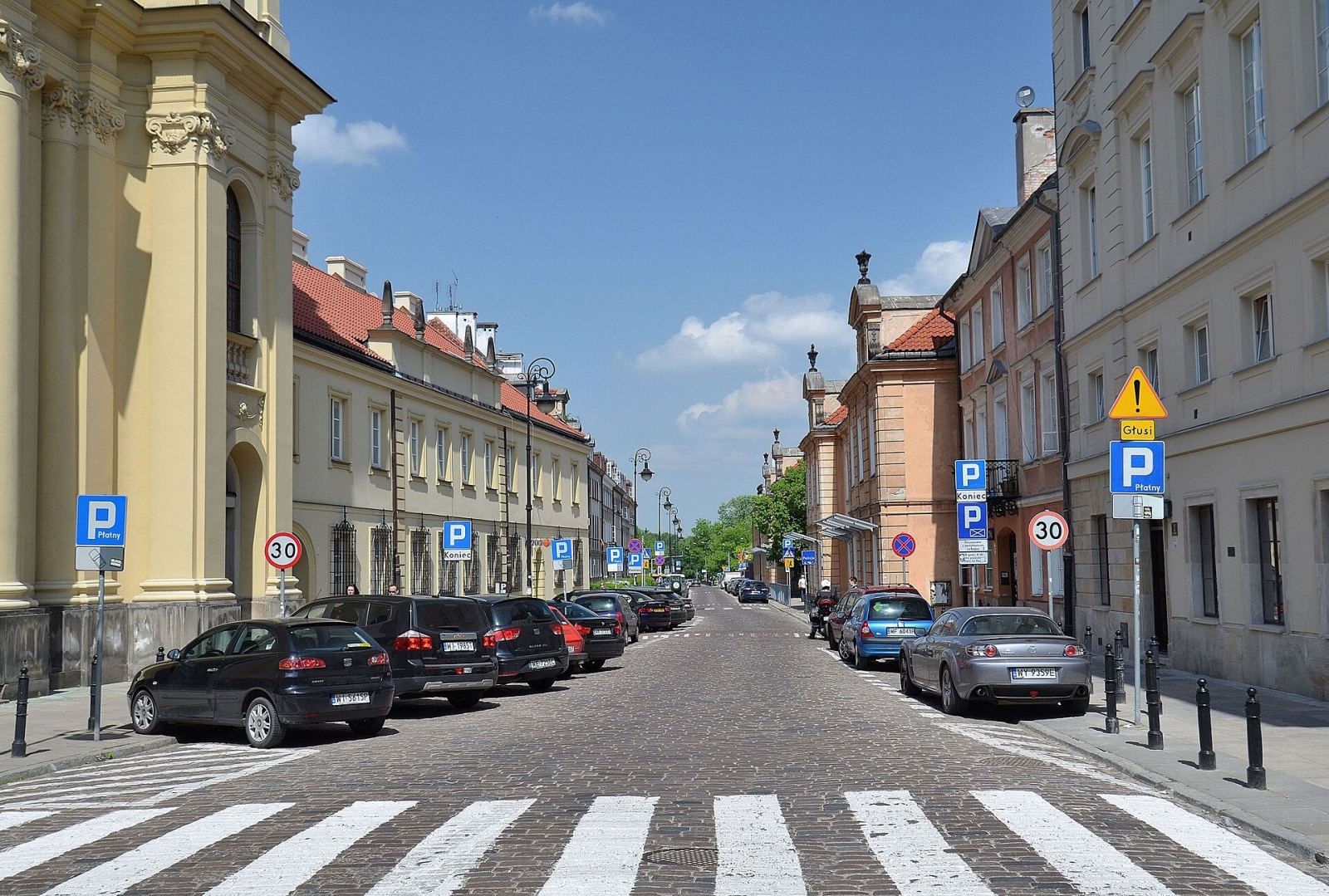 Założenie urbanistyczne ulicy Zakroczymskiej, Warszawa