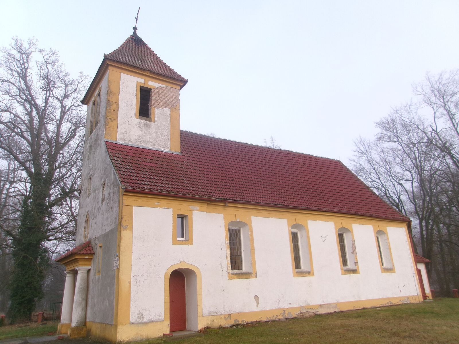 Kościół ewangelicki, ob. rzymskokatolicki filialny pw. Wniebowzięcia Najświętszej Marii Panny, Nawrocko