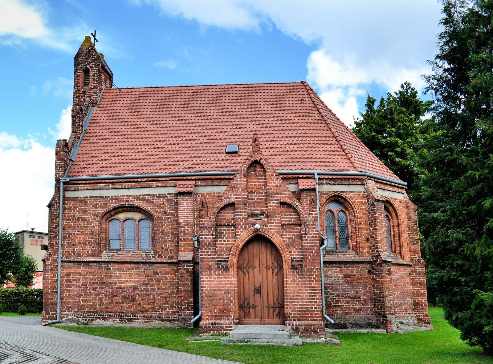 Kaplica cmentarna, ob. cerkiew greckokatolicka pw. św. Gertrudy, Trzebiatów