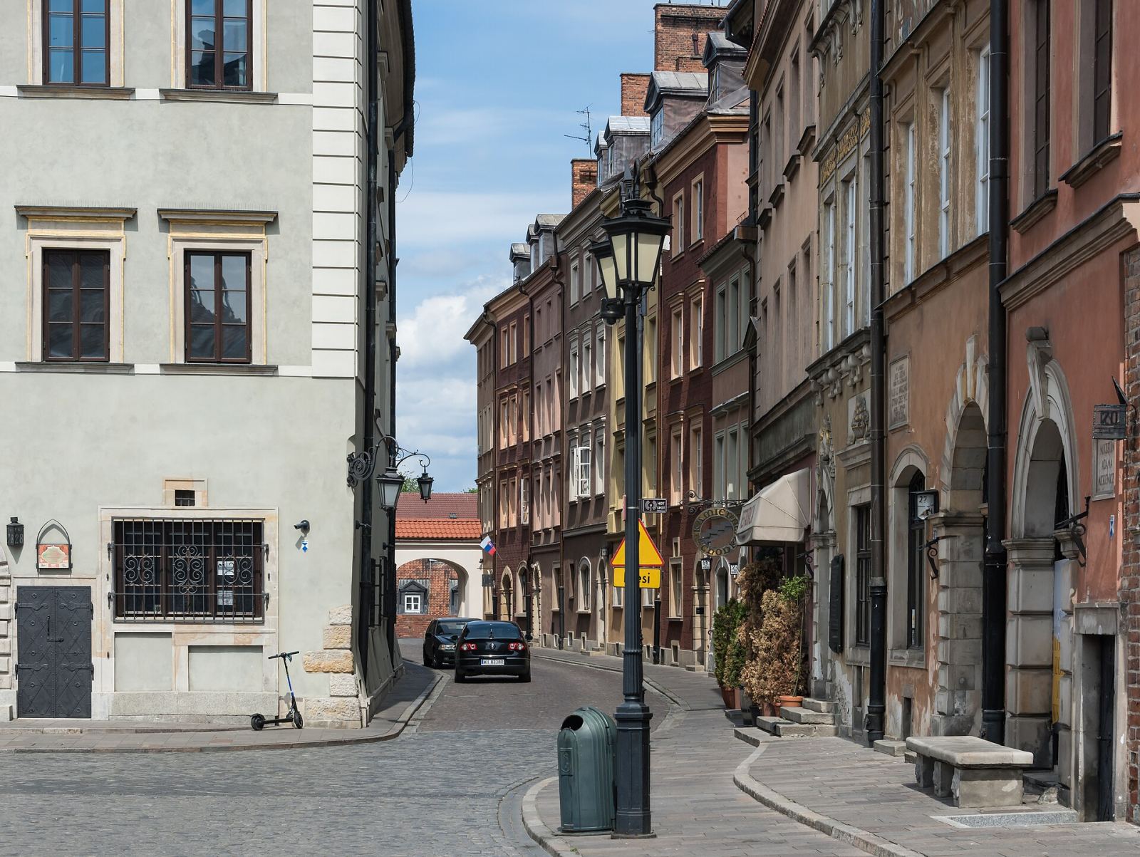 Założenie urbanistyczne ulicy Krzywe Koło, Warszawa