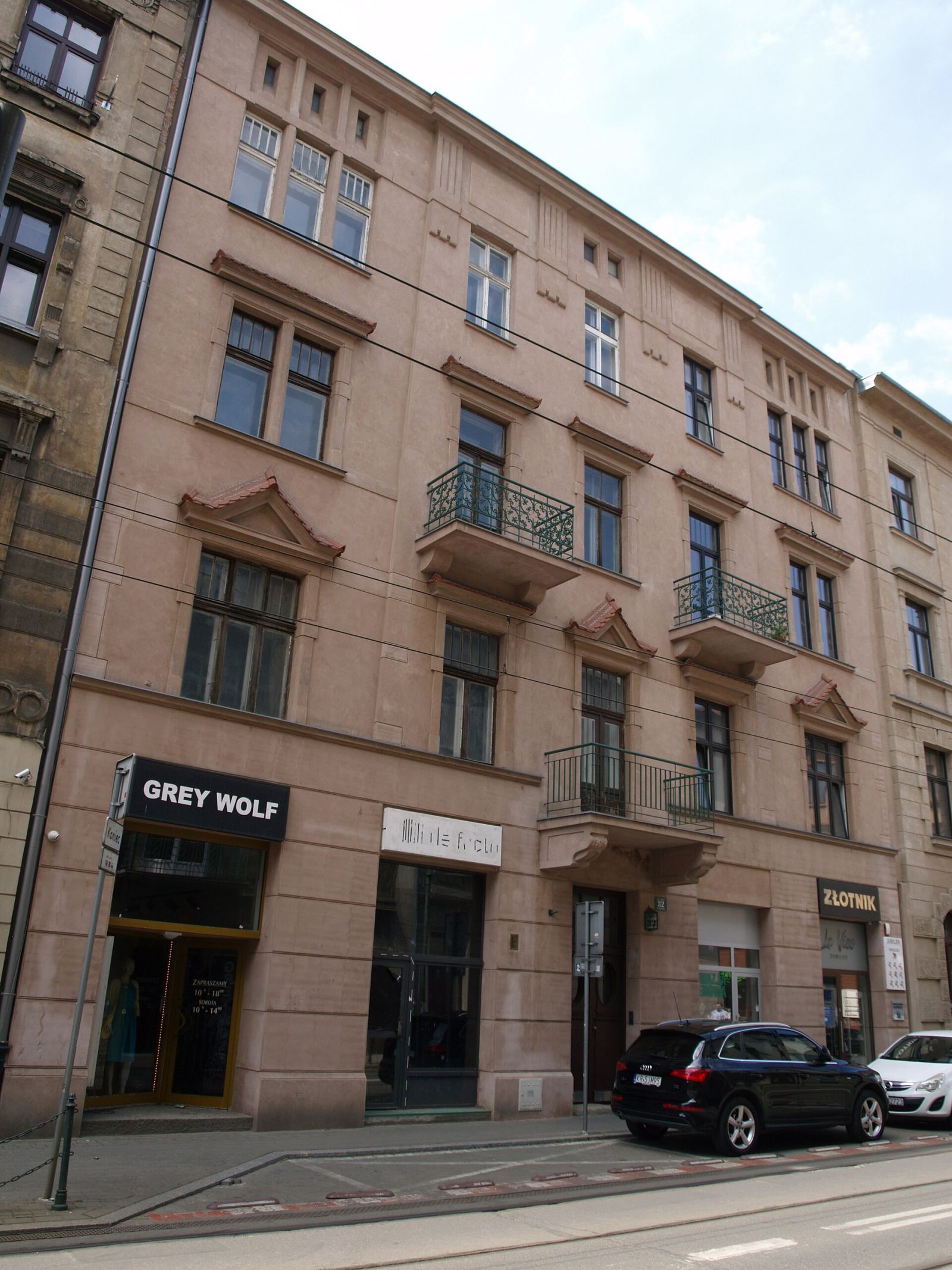 Kamienica wraz z oficyną boczną zachodnią, Kraków