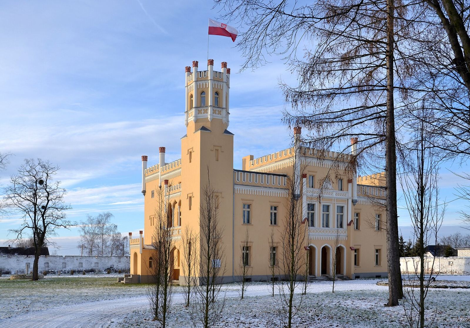Zespół pałacowy, Narok