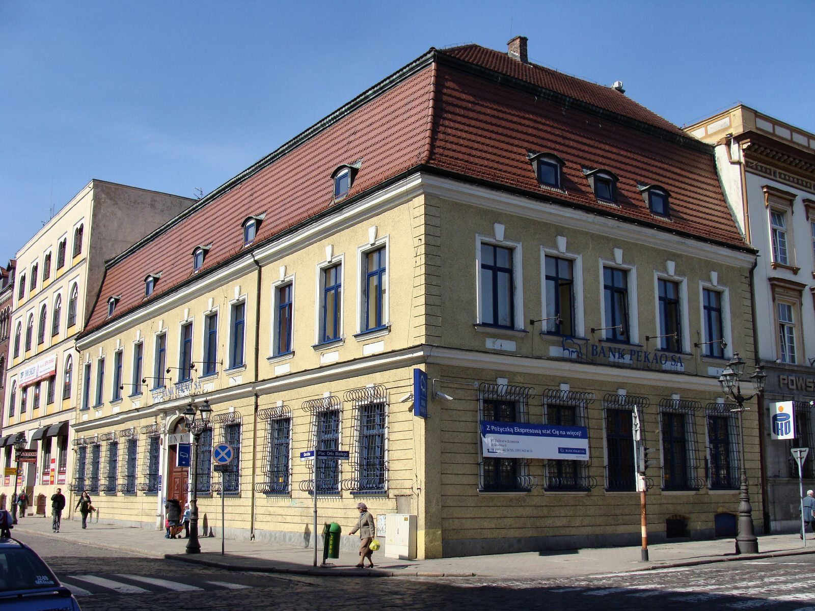Dom, ob. bank, Szczecin