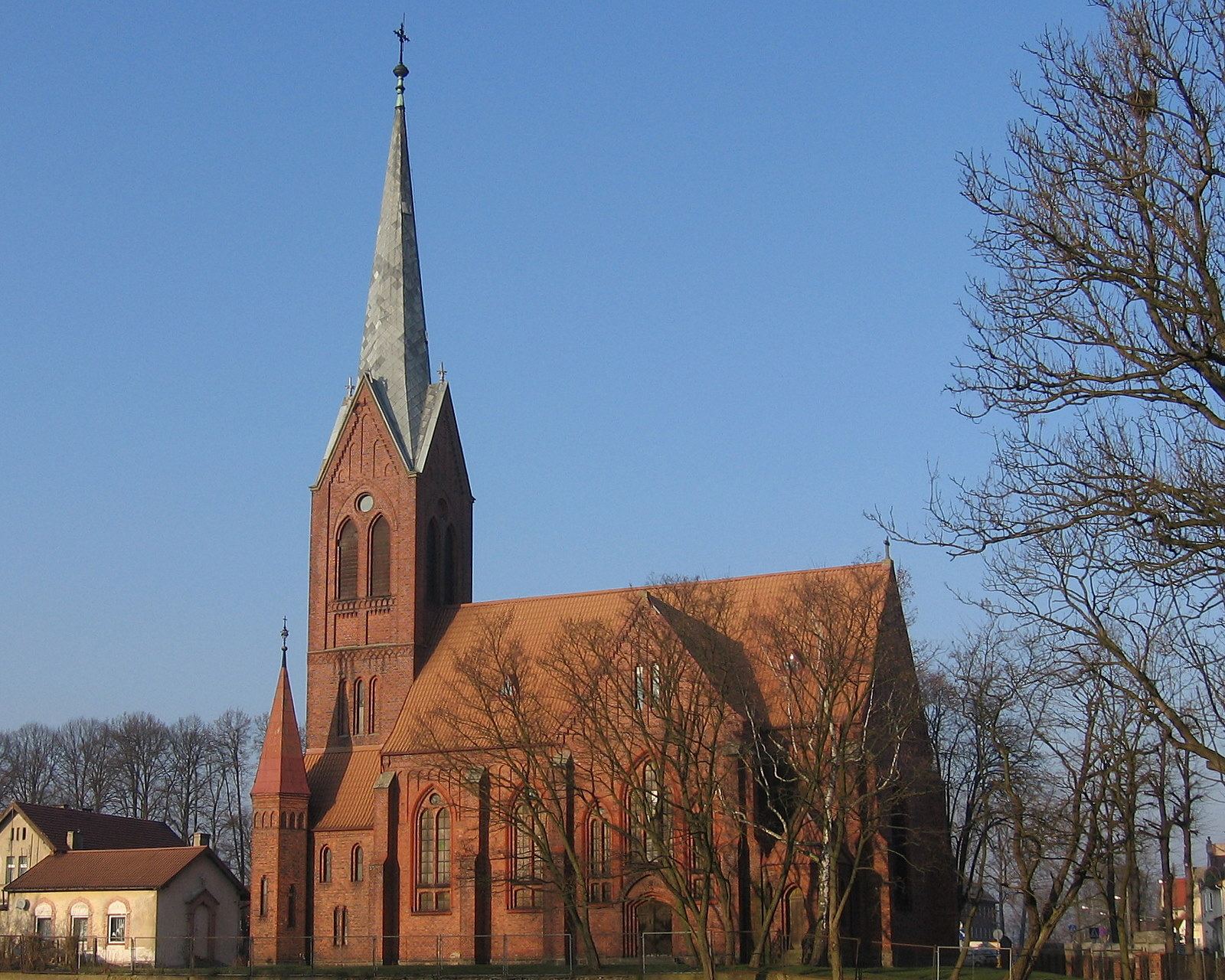 Kościół ewangelicki, ob. prawosławny pw. Zaśnięcia Najświętszej Marii Panny, Gryfice