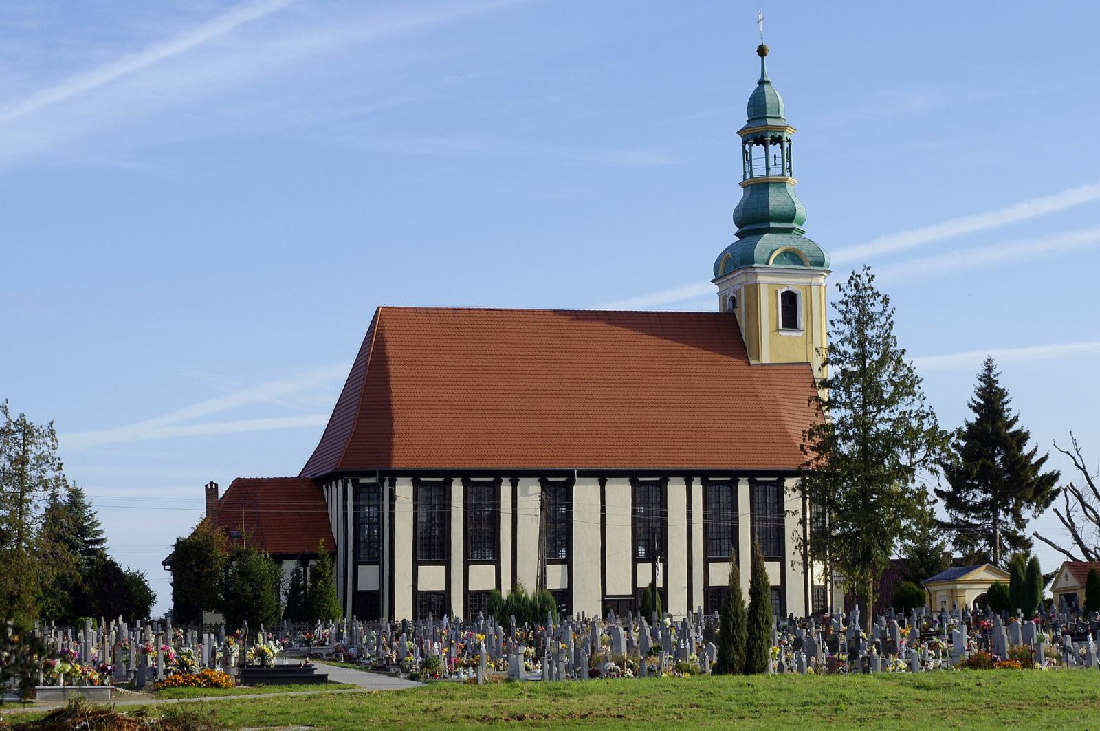 Kościół ewangelicki pw. Syjonu Fryderyka, ob. rzymskokatolicki pw. Narodzenia Najświętszej Marii Panny, Wierzchowice