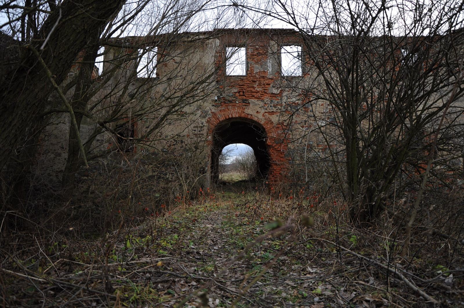 Dwór, Słupice