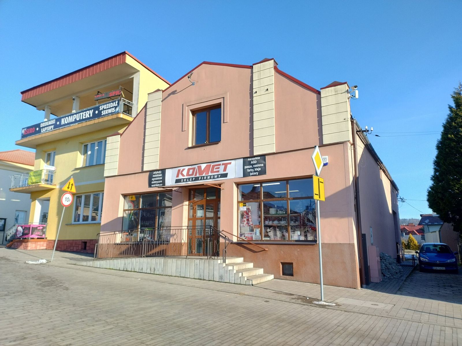 Budynek tzw. Rabinówka, ob. budynek handlowy, Czudec