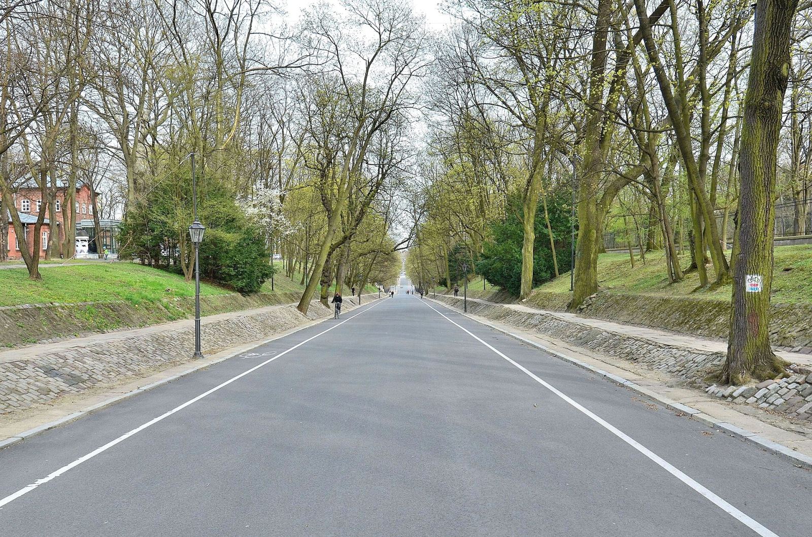 Założenie urbanistyczne ulicy Agrykola, Warszawa