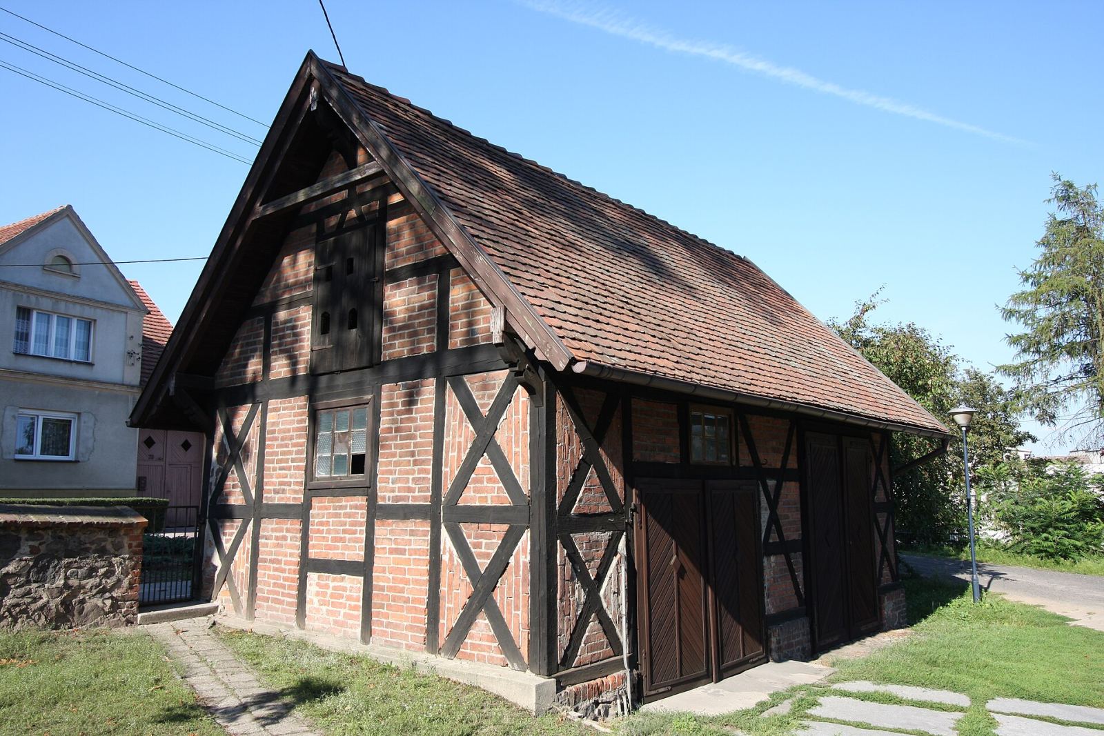 Kuźnia, ob. garaż, Nowe Kramsko