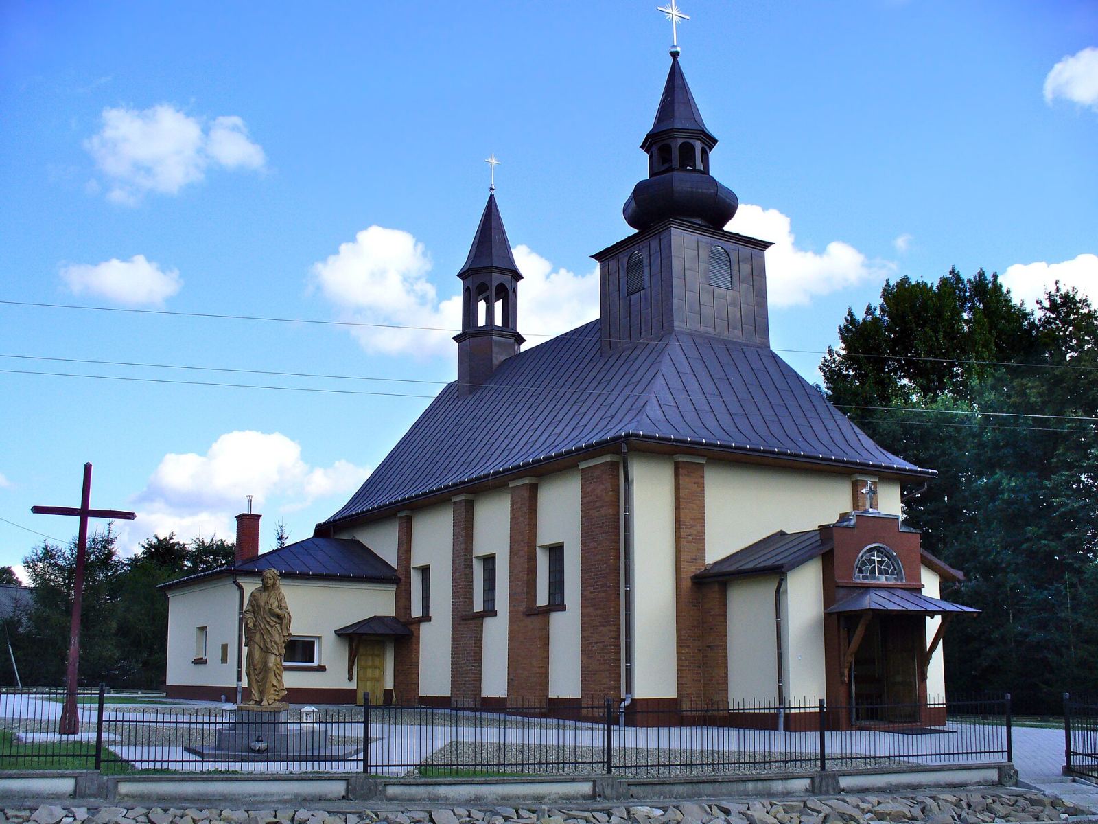 Cerkiew greckokatolicka pw. św.św.K osmy i Damiana, ob. kościół parafialny pw. Zwiastowania Marii, Jabłonica Polska