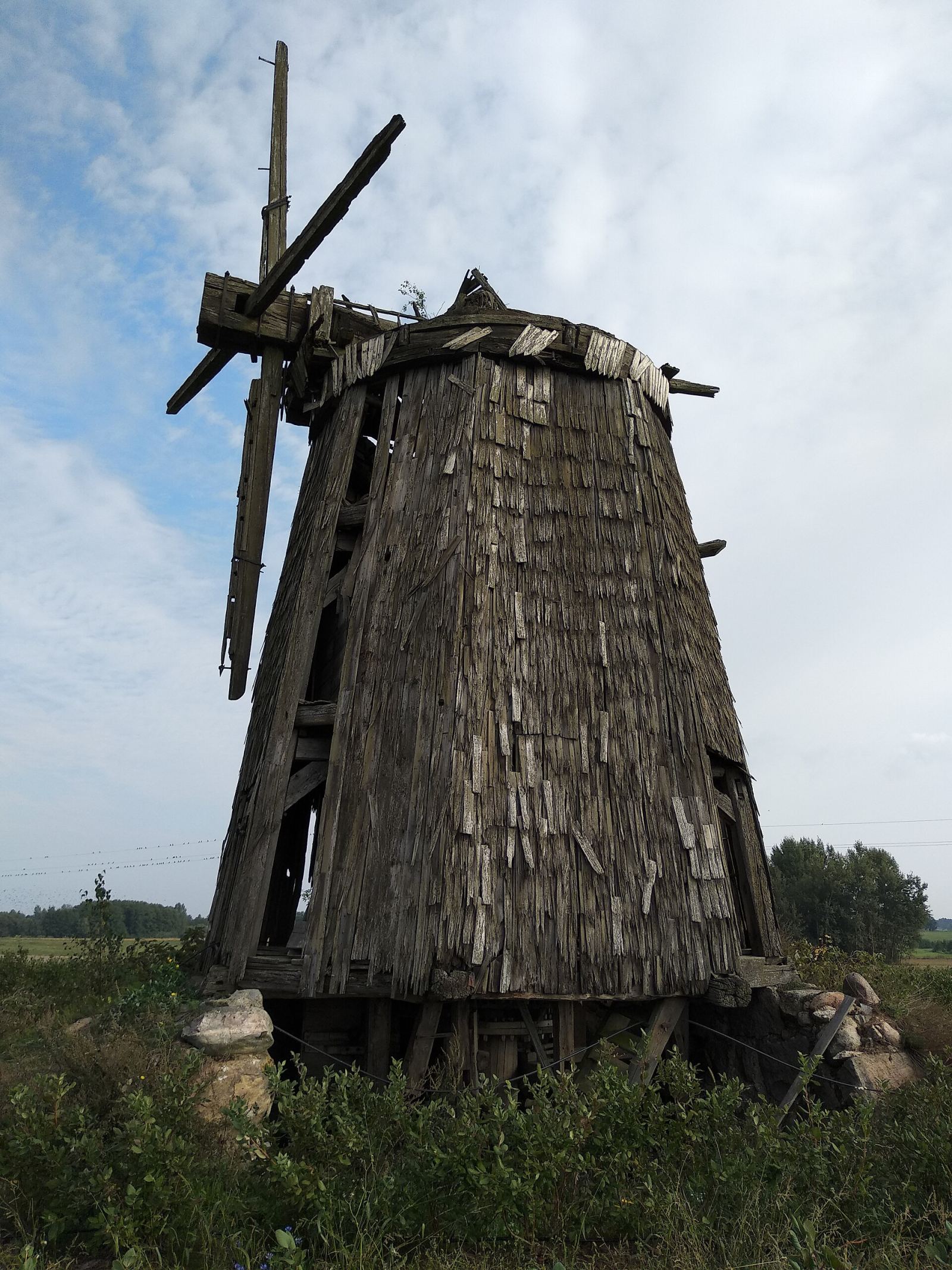 Wiatrak holender, Białousy