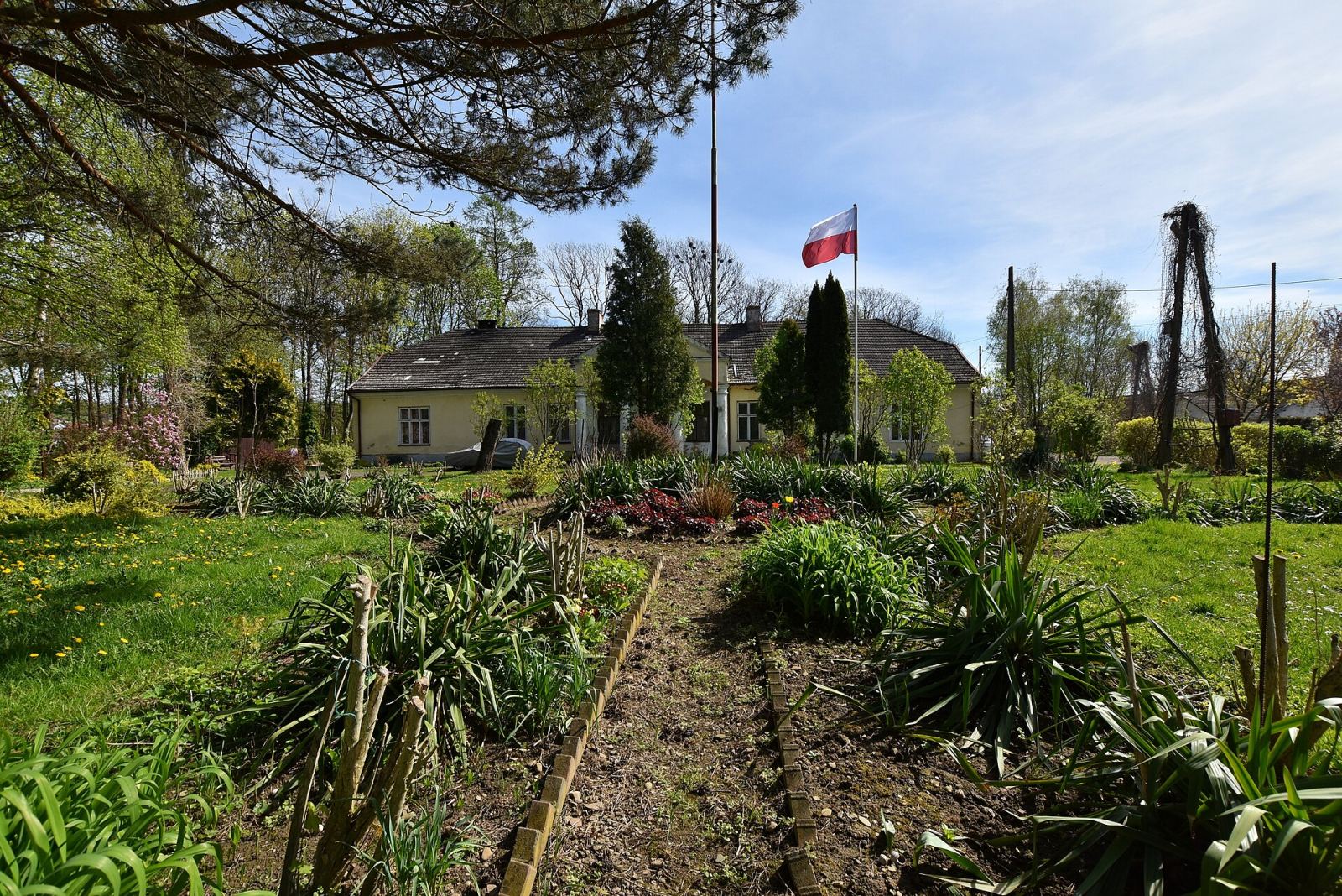 Park dworski, Klecie