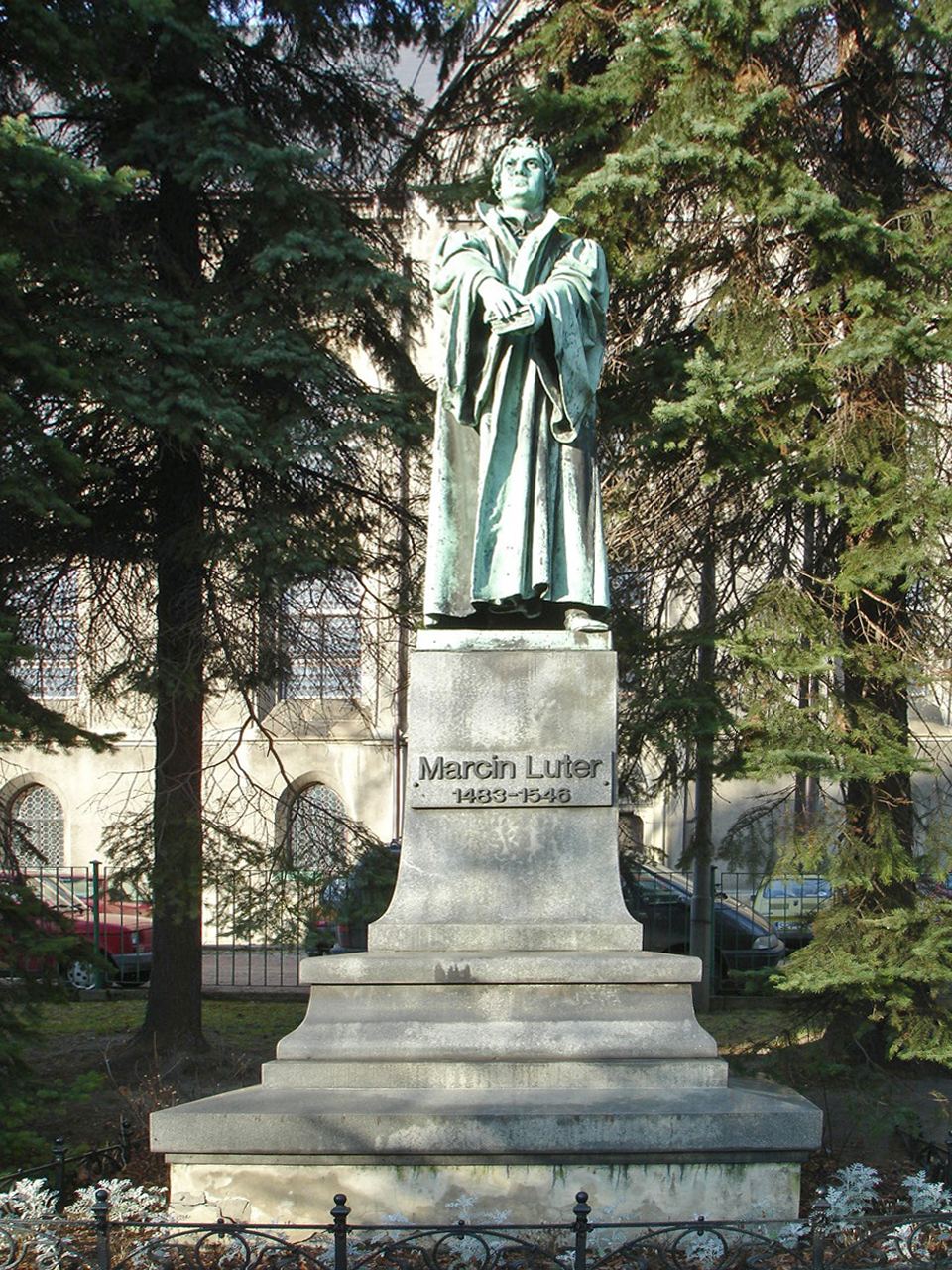 Pomnik Marcina Lutra, Bielsko-Biała