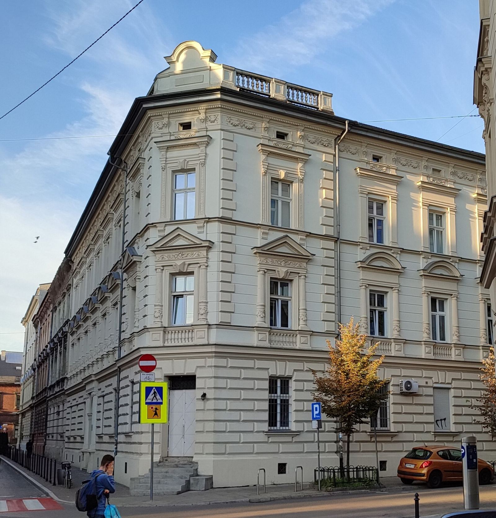 Elewacja frontowa, Kraków