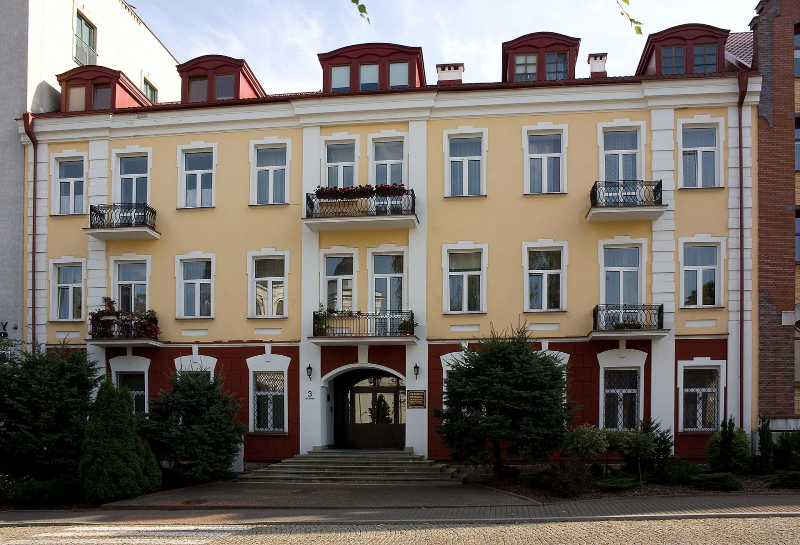 Kamienica, ob. Arcybiskupia Kuria Prawosławna, Białystok