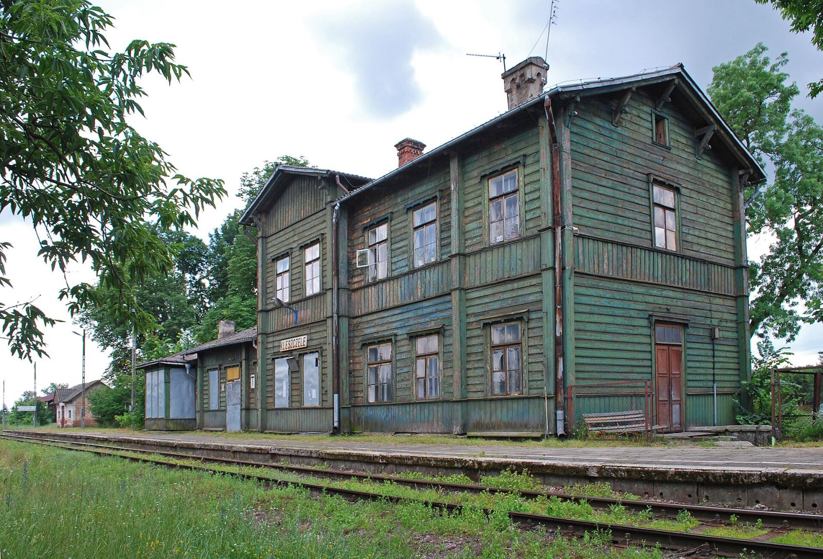 Dworzec kolejowy, Kleszczele