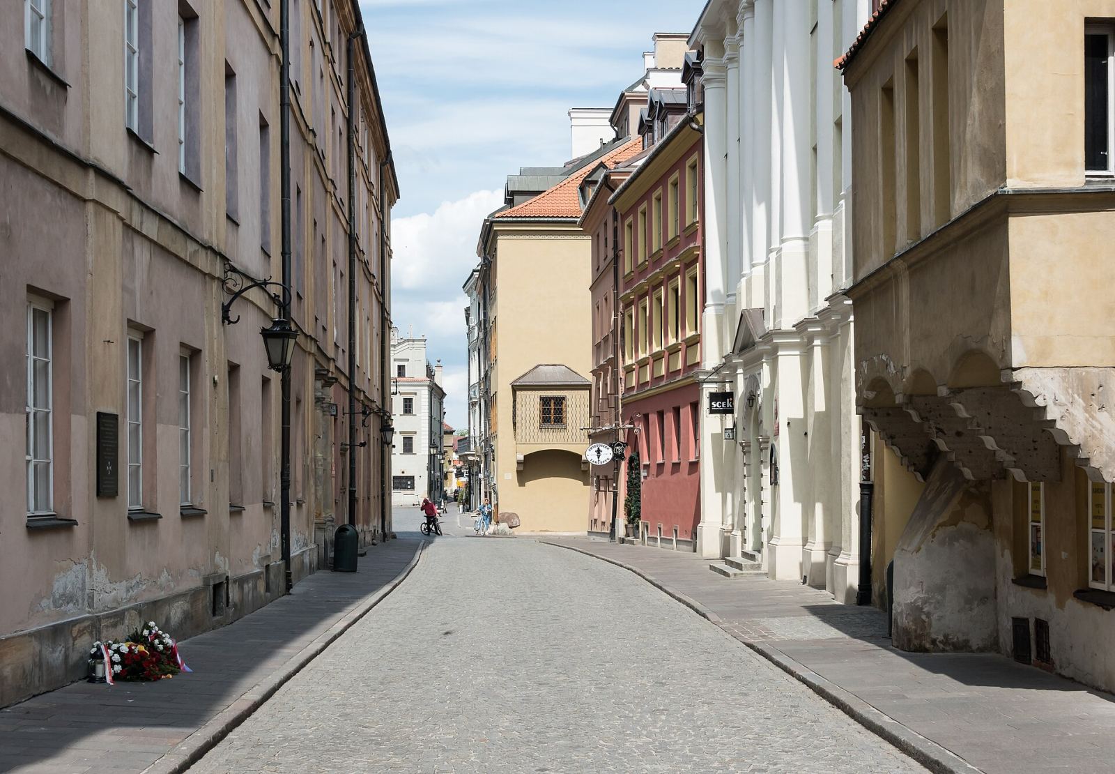 Założenie urbanistyczne ulicy Jezuickiej, Warszawa