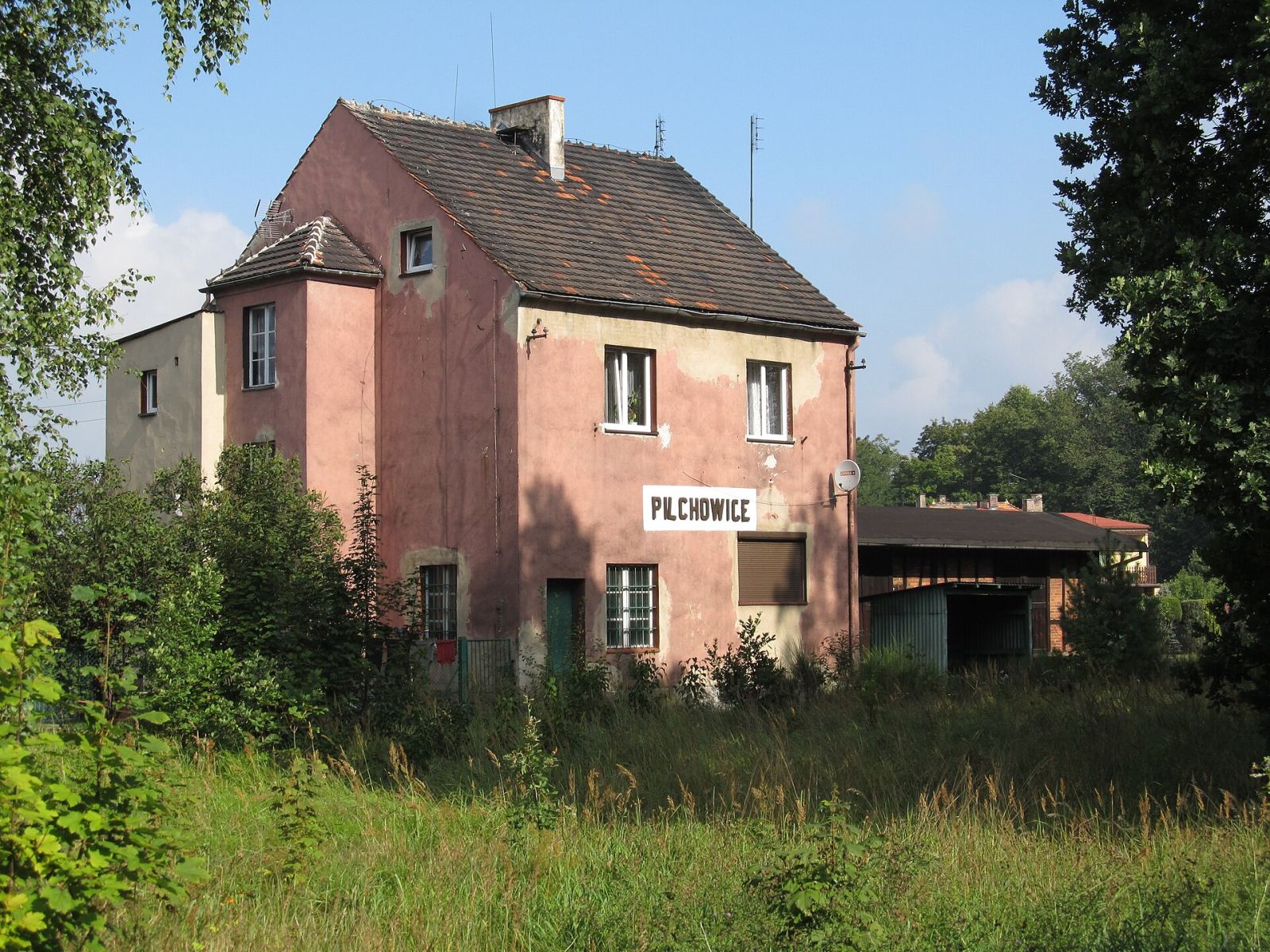 Dworzec kolejowy, Nieborowice