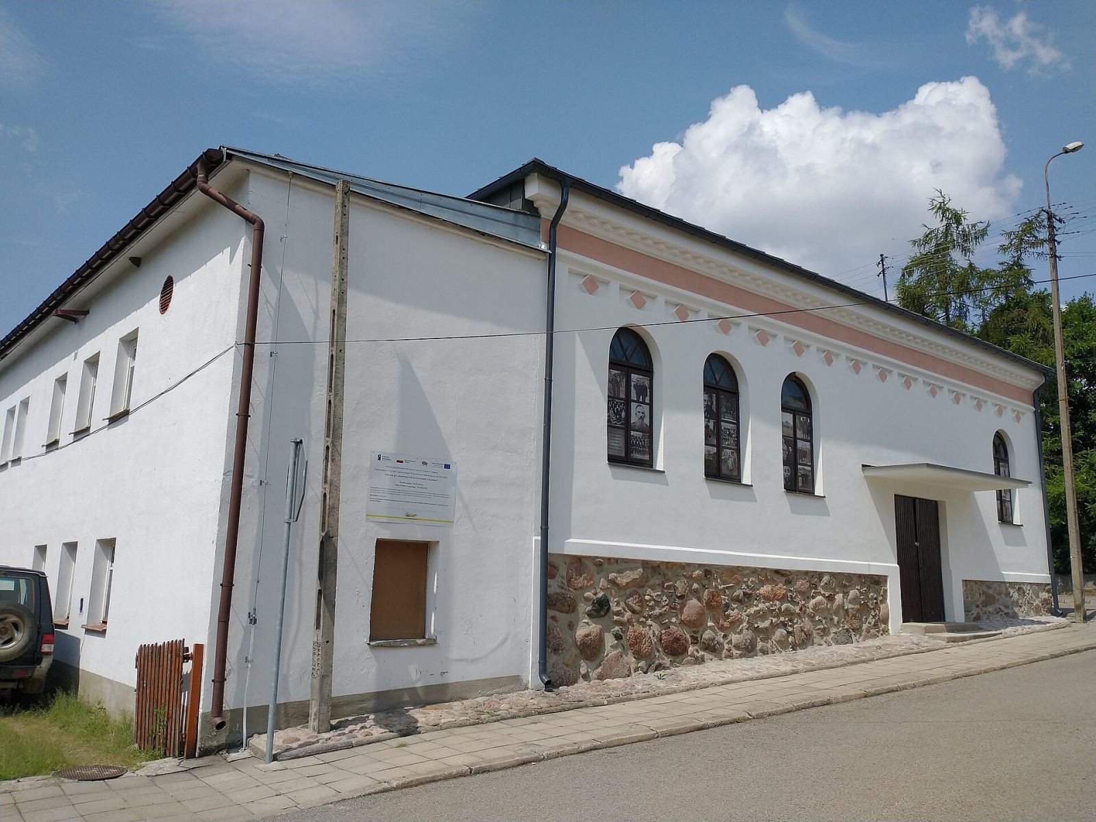 Synagoga, ob. kino, Krynki